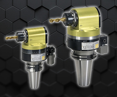 Image of compact angle head with link to product caterogy page.