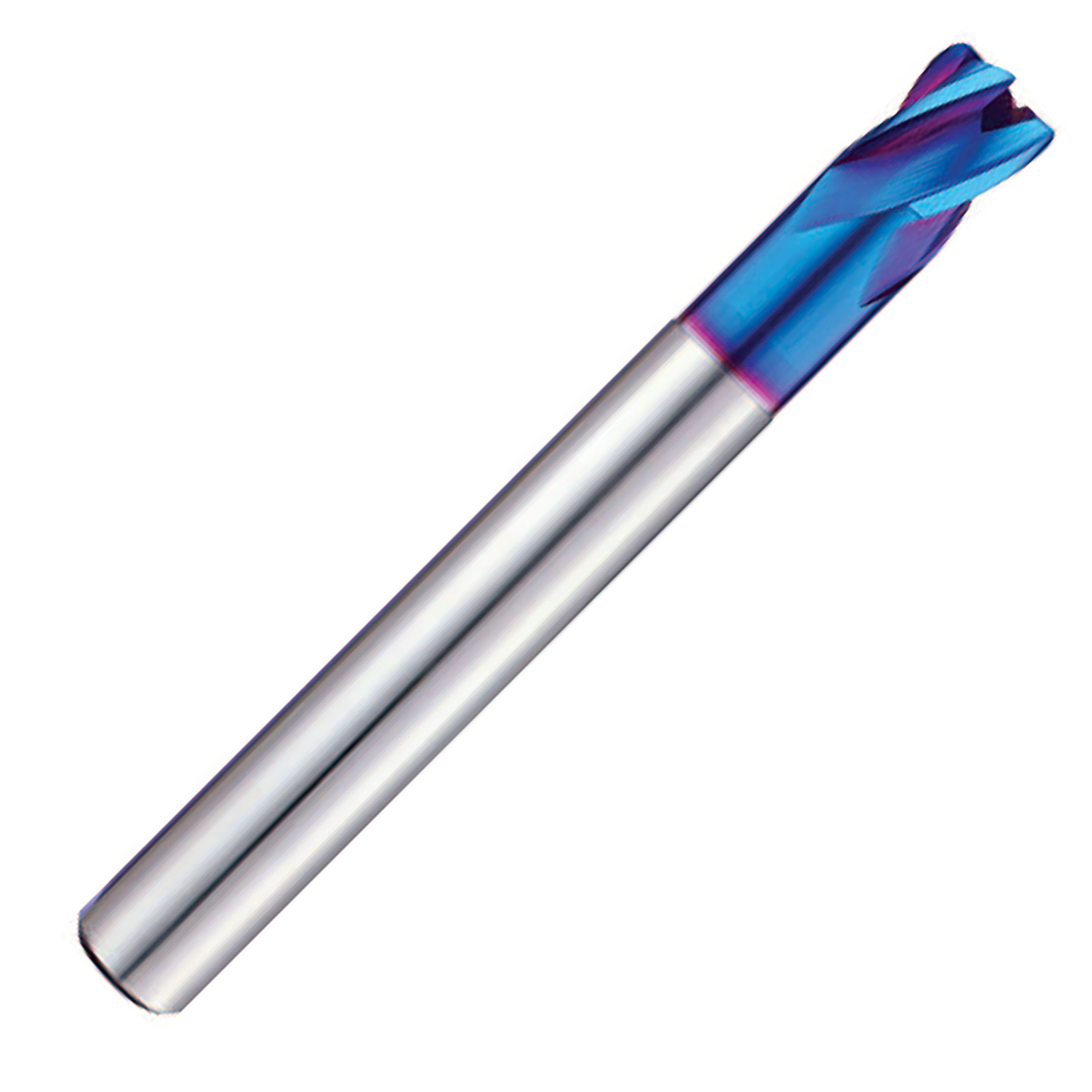 Pulsar Blue 103350 Series 4 Flute Reduced Neck Corner Radius End Mill..