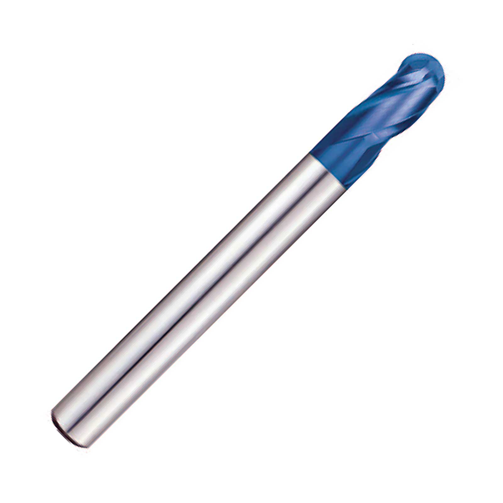 Pulsar Blue 107350 Series 3 Flute 30 Degree Helix Ball Nose End Mill..