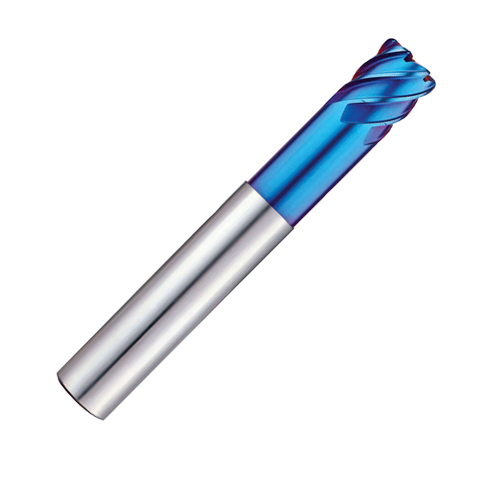 Pulsar Blue 108350 Series 6 Flute 45 Degree Helix Corner Radius End Mill..