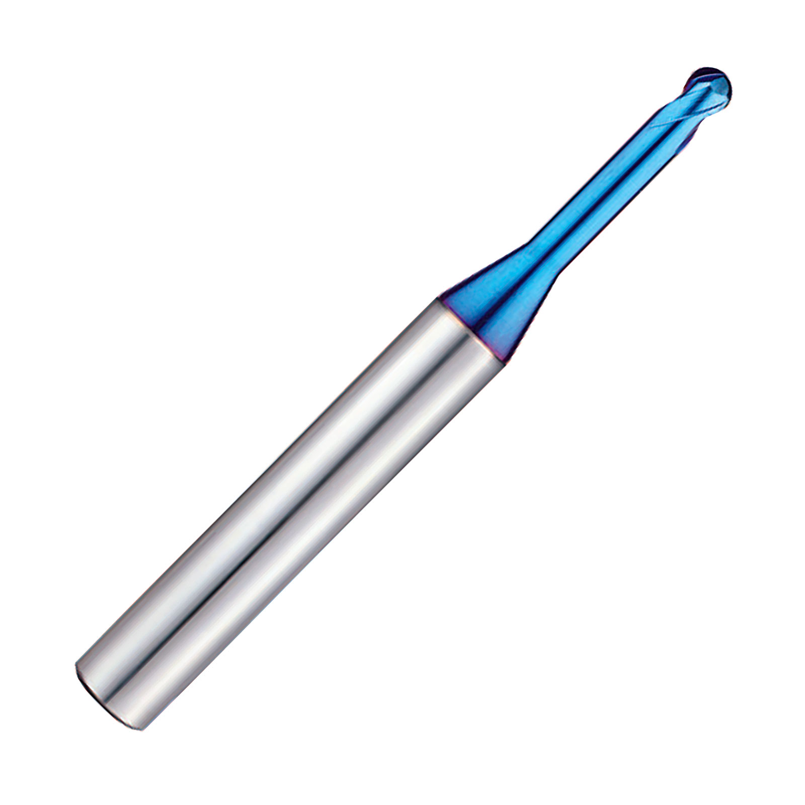 Pulsar Blue 109350 Series 2 Flute Rib Processing Ball Nose End Mill..