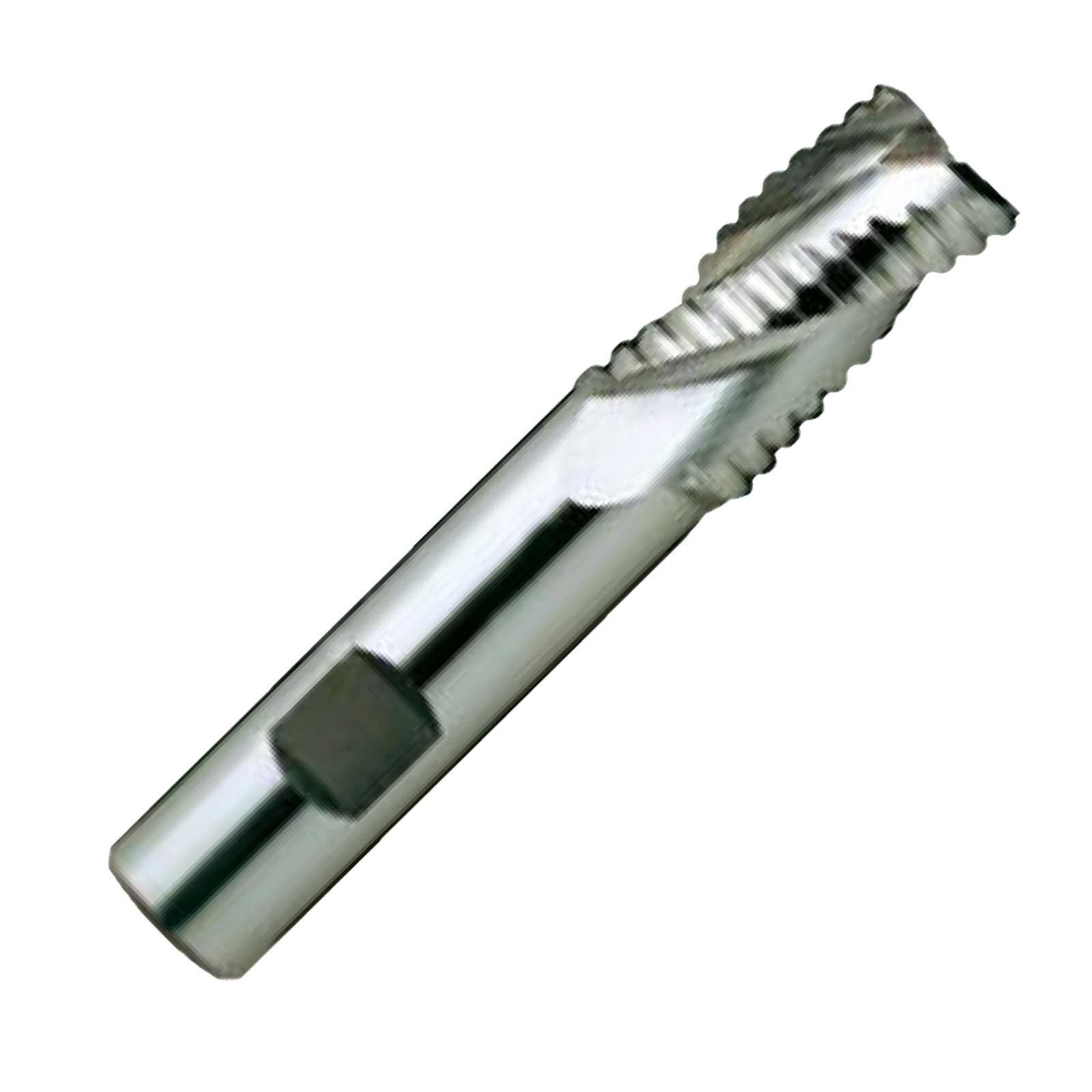 CLARKSON HSS 3 Flute 37 Degree Helix Coarse Pitch Short Length Roughing End Mill..