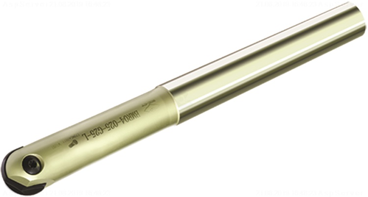 12mm BMR04 Series Indexable Ball Nose Profile Mill for ZOHX12 Inserts - ZCCCT.