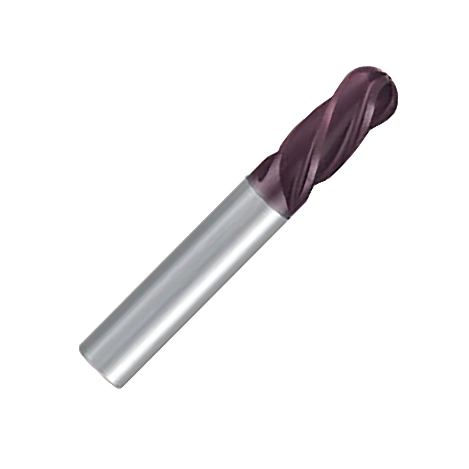 Image of FRANKEN Top-Cut 2502A Series 3 & 4 Flute Ball Nose Long Length End Mill..