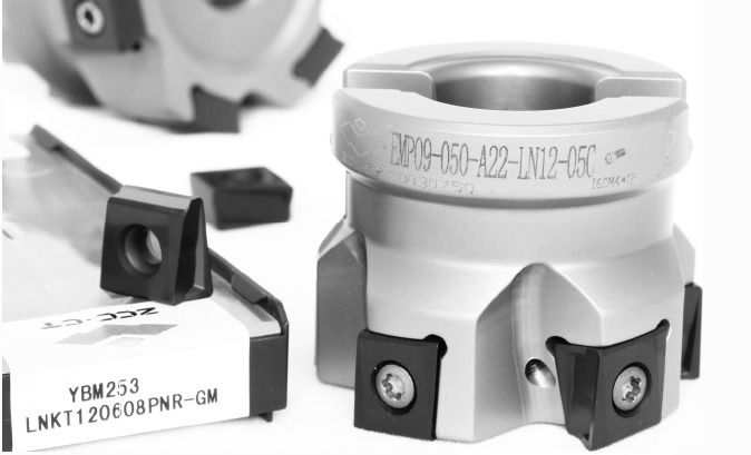 50mm EMP09 Series 90 Degree Indexable Face Mill for LNKT12 Inserts - ZCCCT.