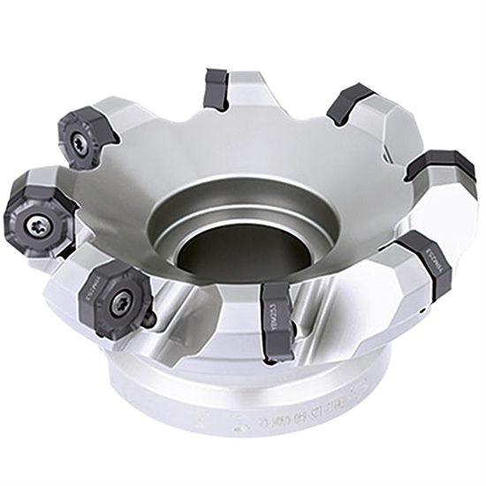 80mm FMA12 Series 45 Degree Indexable Face Mill for ONHU08 Inserts - ZCCCT.