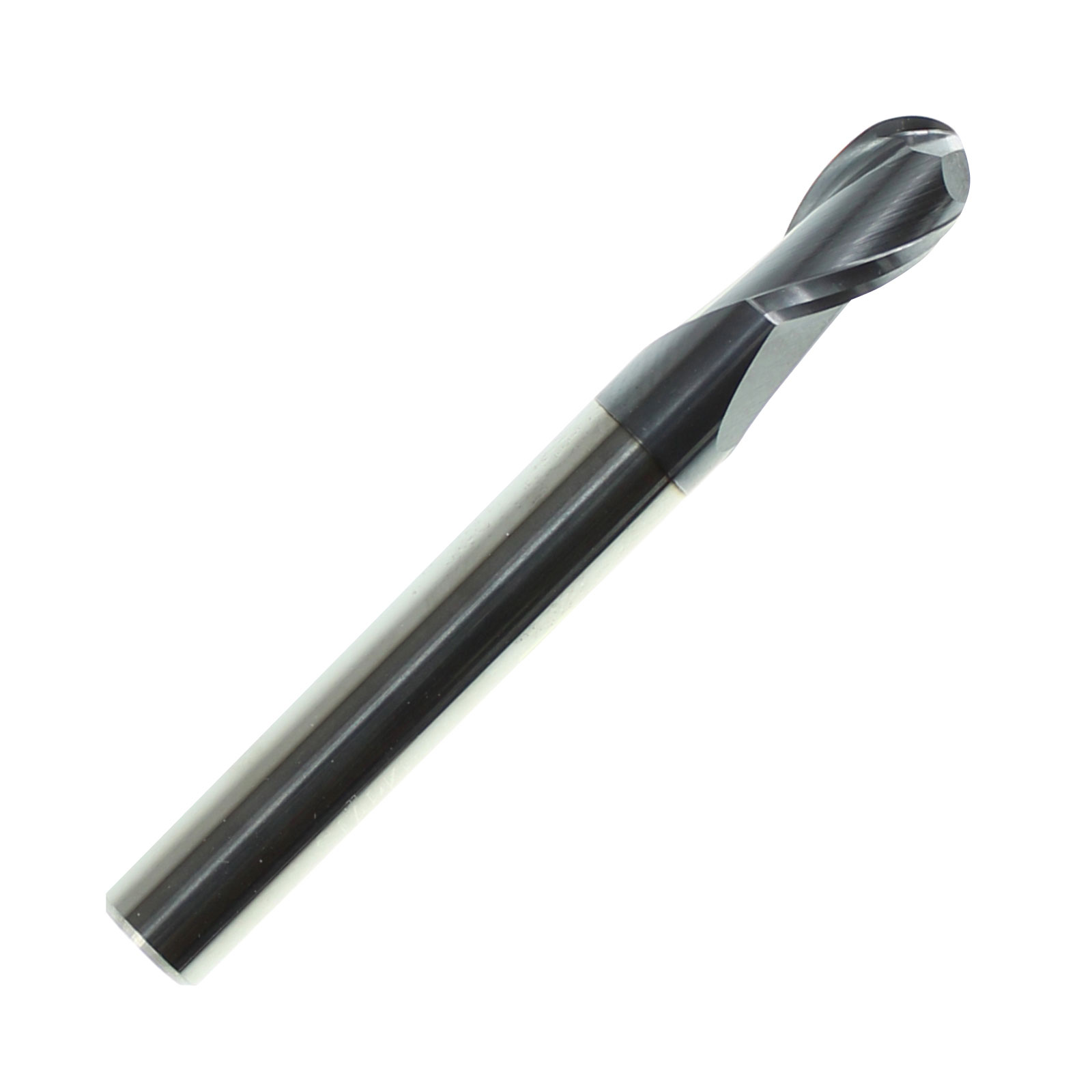 STARKE ECO-MILL Coated Carbide 2 Flute Ball Nose Slot Drill..