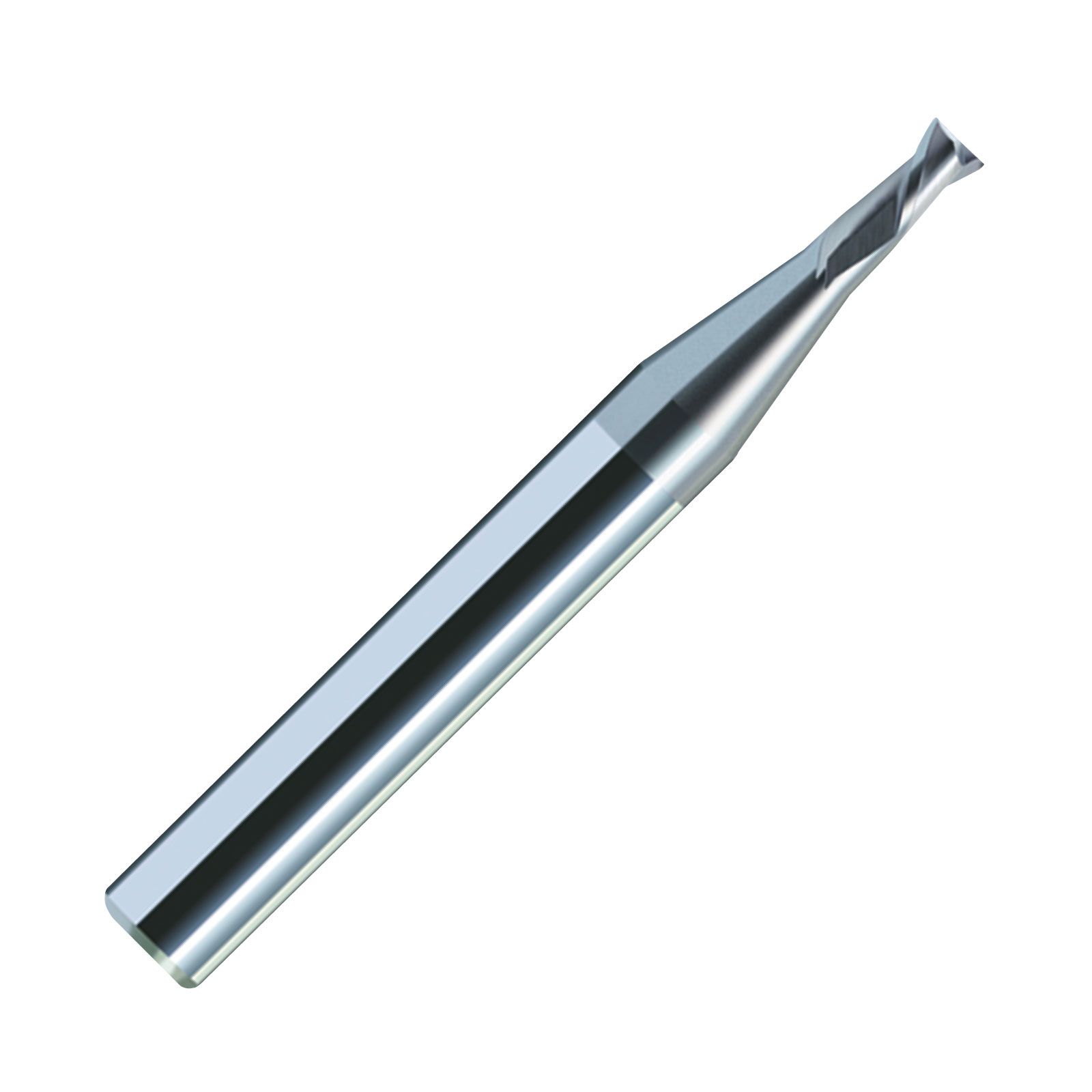 ZCC-CT NM-2EP 2 Flute CrN Coated Aluminium Rib Processing Micro End Mill.
