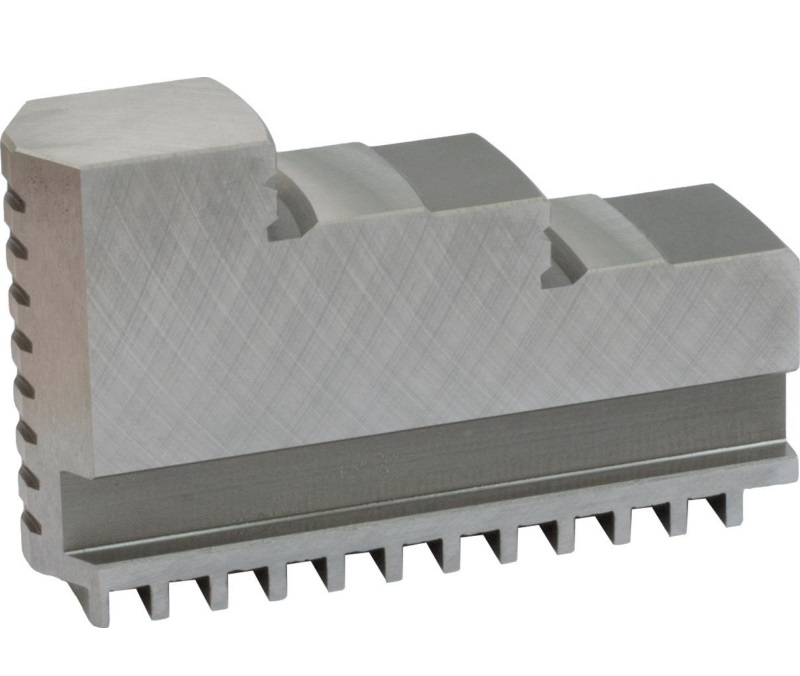 Bison SJZ3200-3500 Hard Solid Jaws - Outside Clamping - for 32** Series And 35** Series 3-Jaw Self-Centring Scroll Chucks.