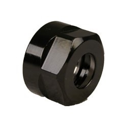 ER16 Hexagon Locknut for use with ER16 Hex-Nut Collet Chucks.