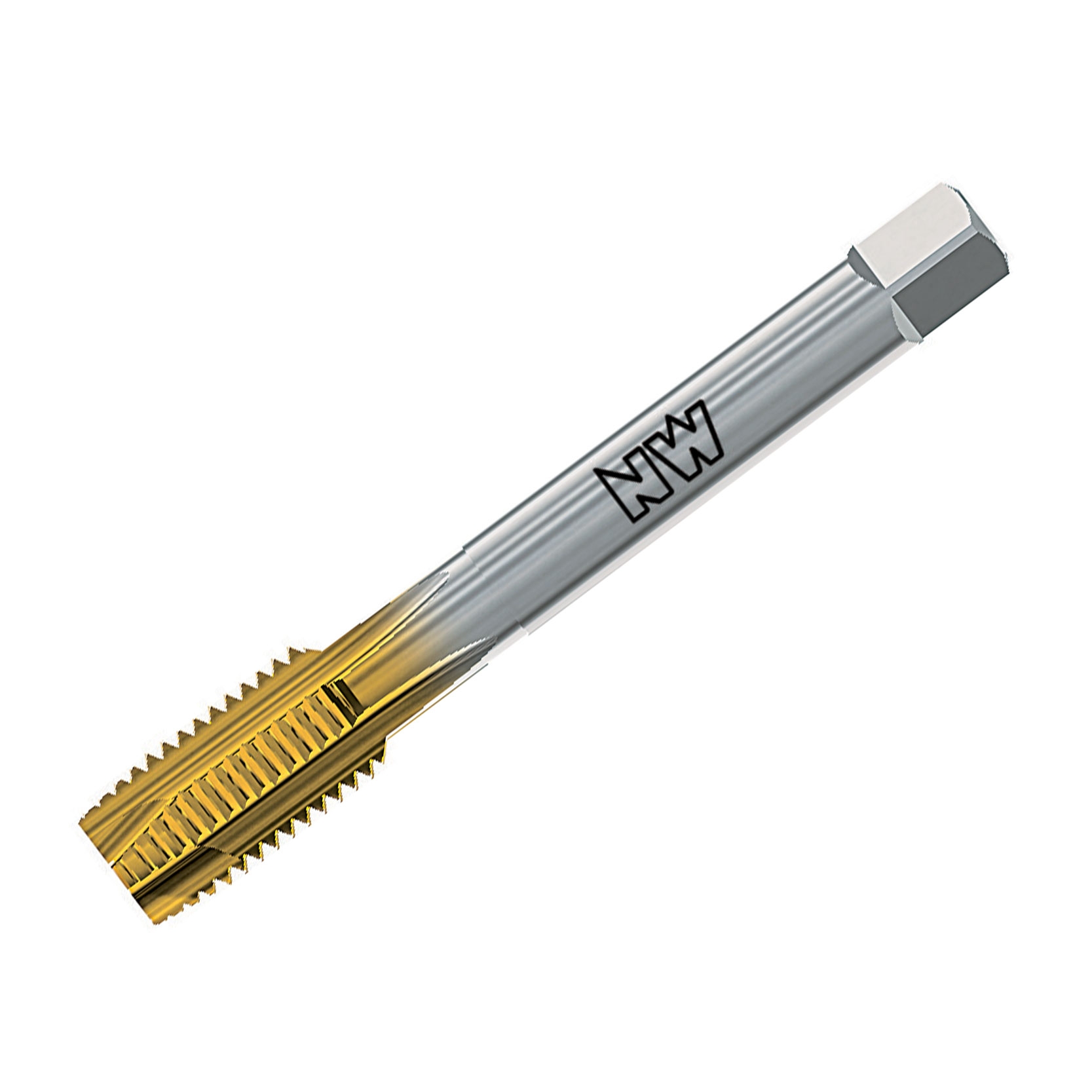NEUWERK BRITISH STANDARD MACHINE TAP Spiral Point HSSE/PM 520TG Series for Stainless Steel.