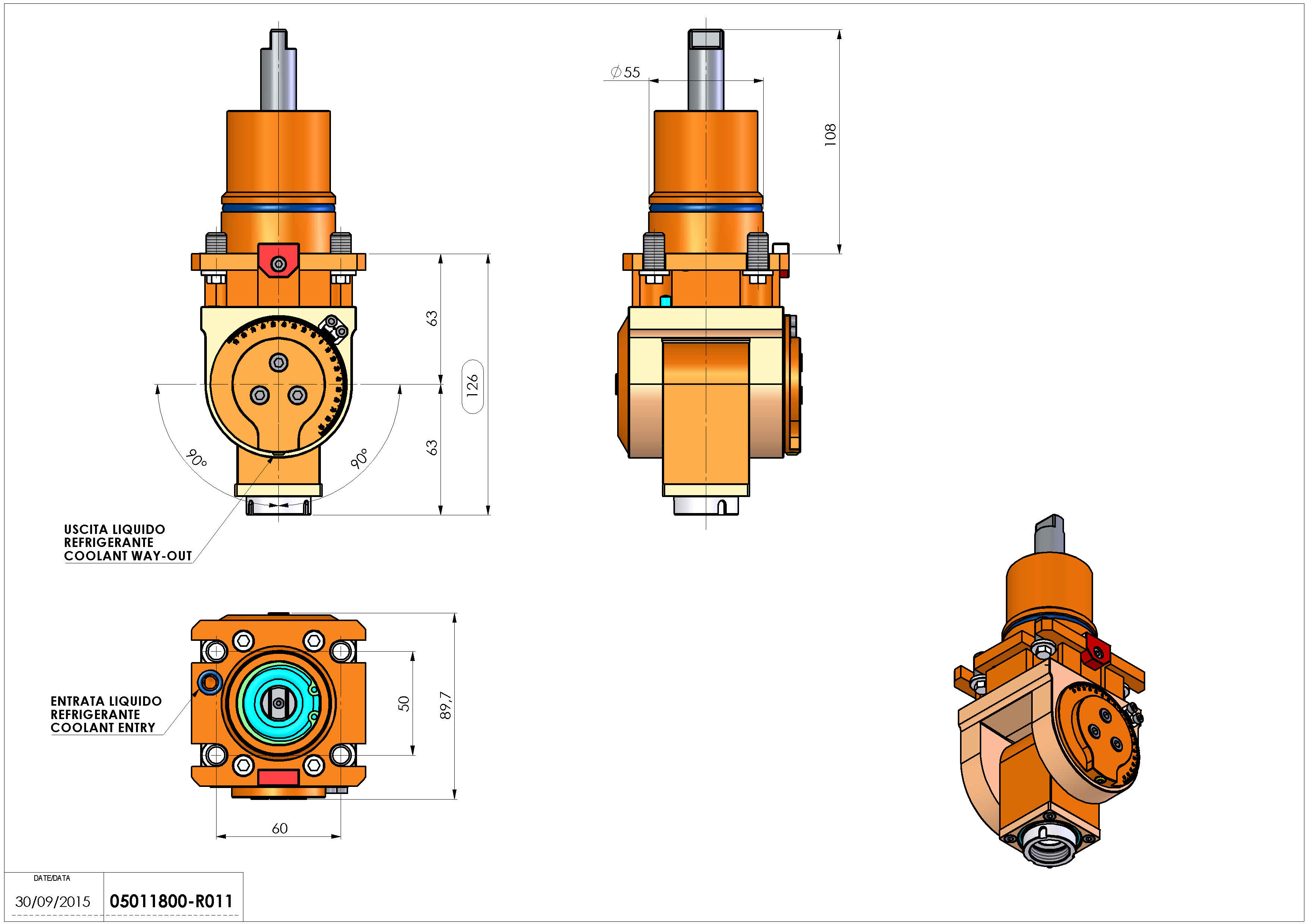 Technical image - LT-T D55 ER16F H63-129 NK.