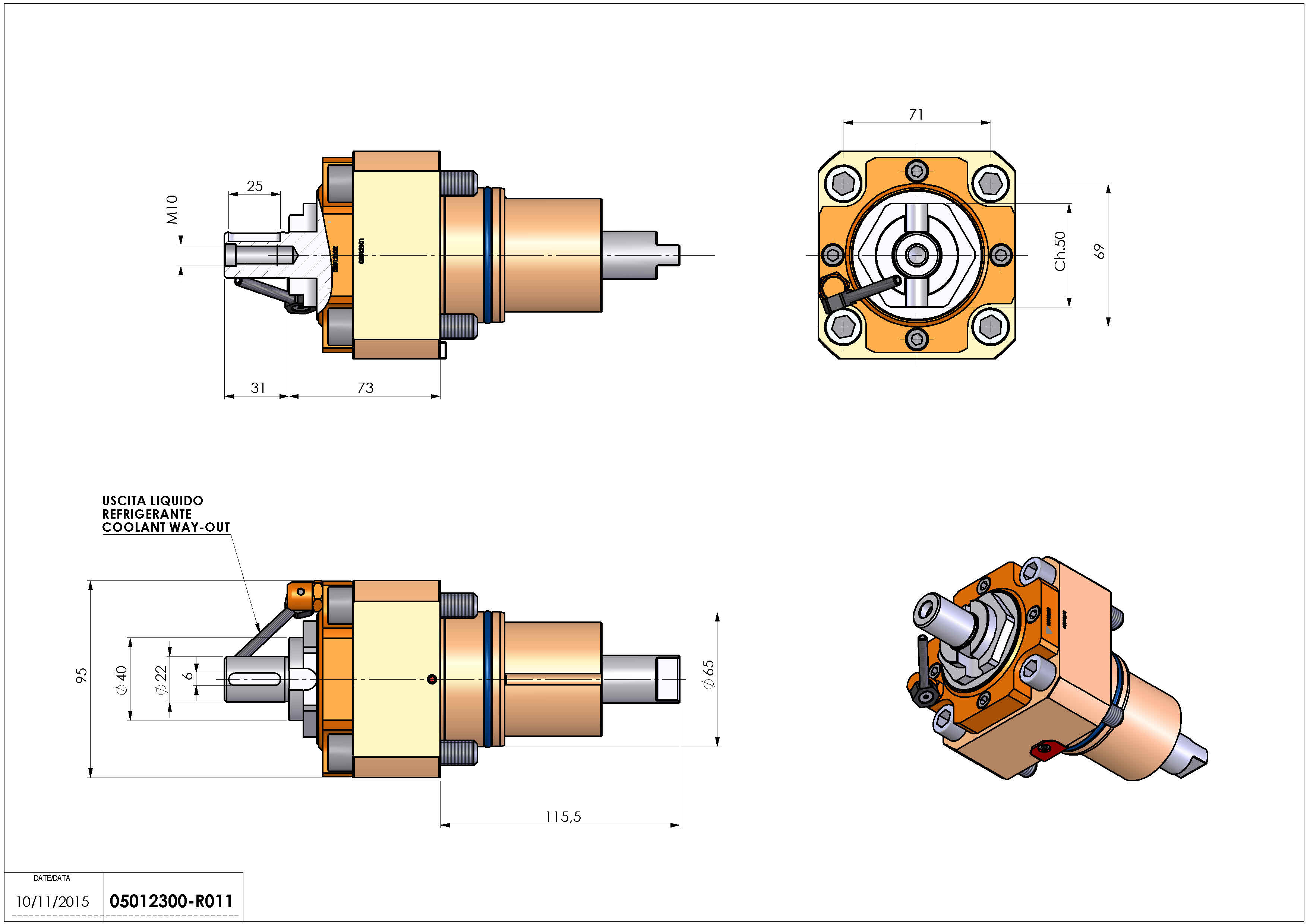 Technical image - LT-S D65 DIN138-22 H73 NK.