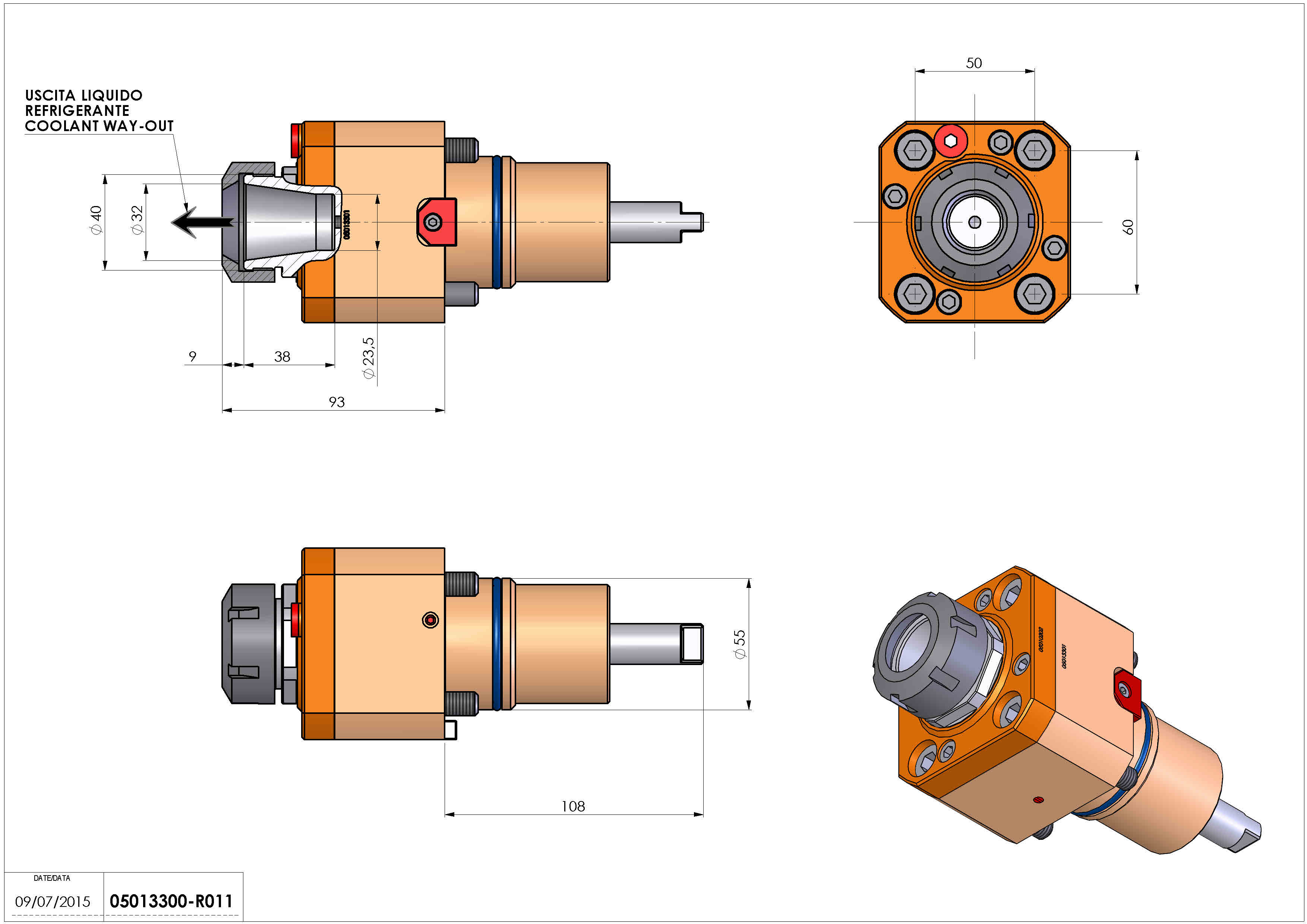 Technical image - LT-S D55 ER32 HRF H93.