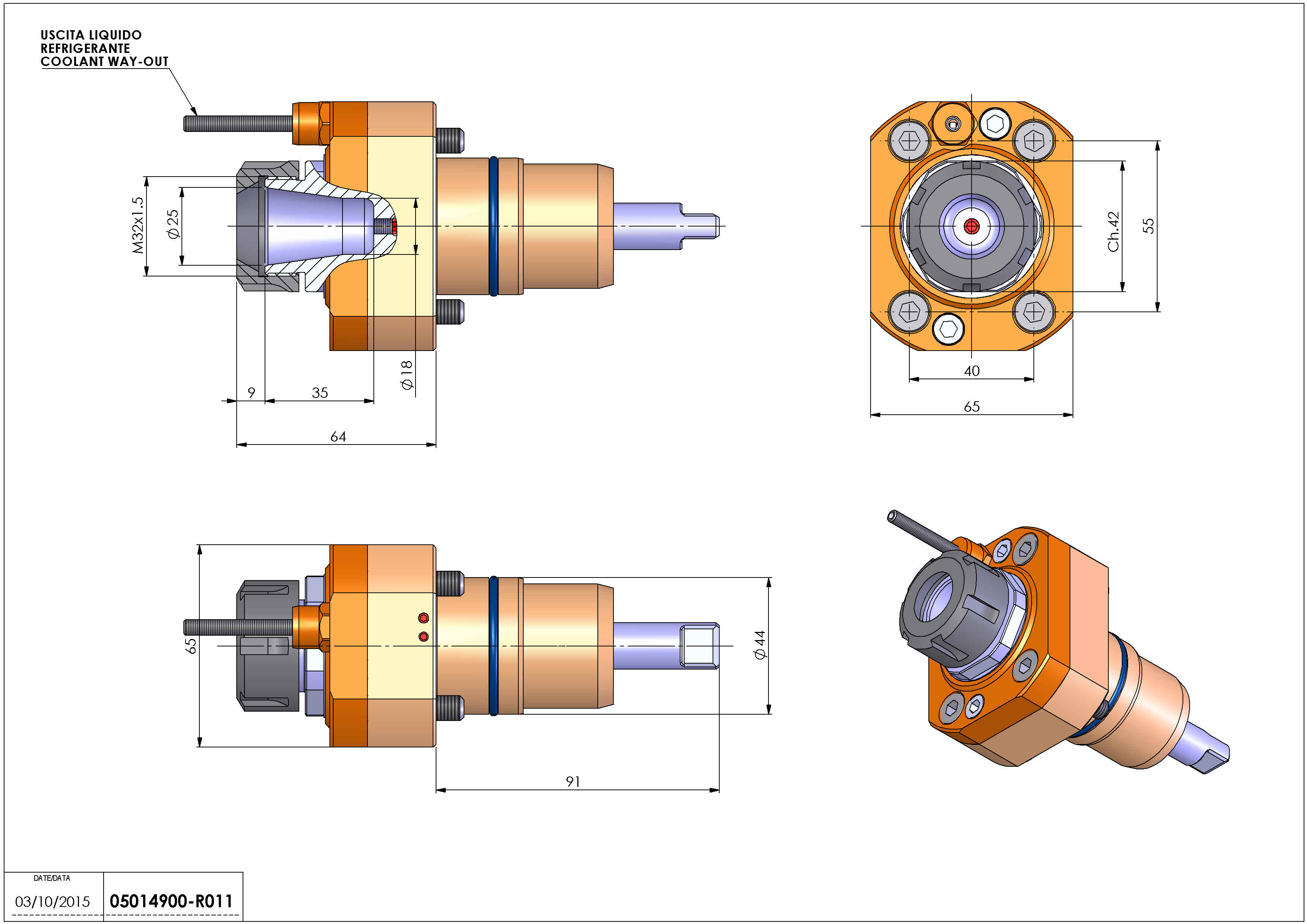 Technical image - LT-S D44 ER25 H64 NK.
