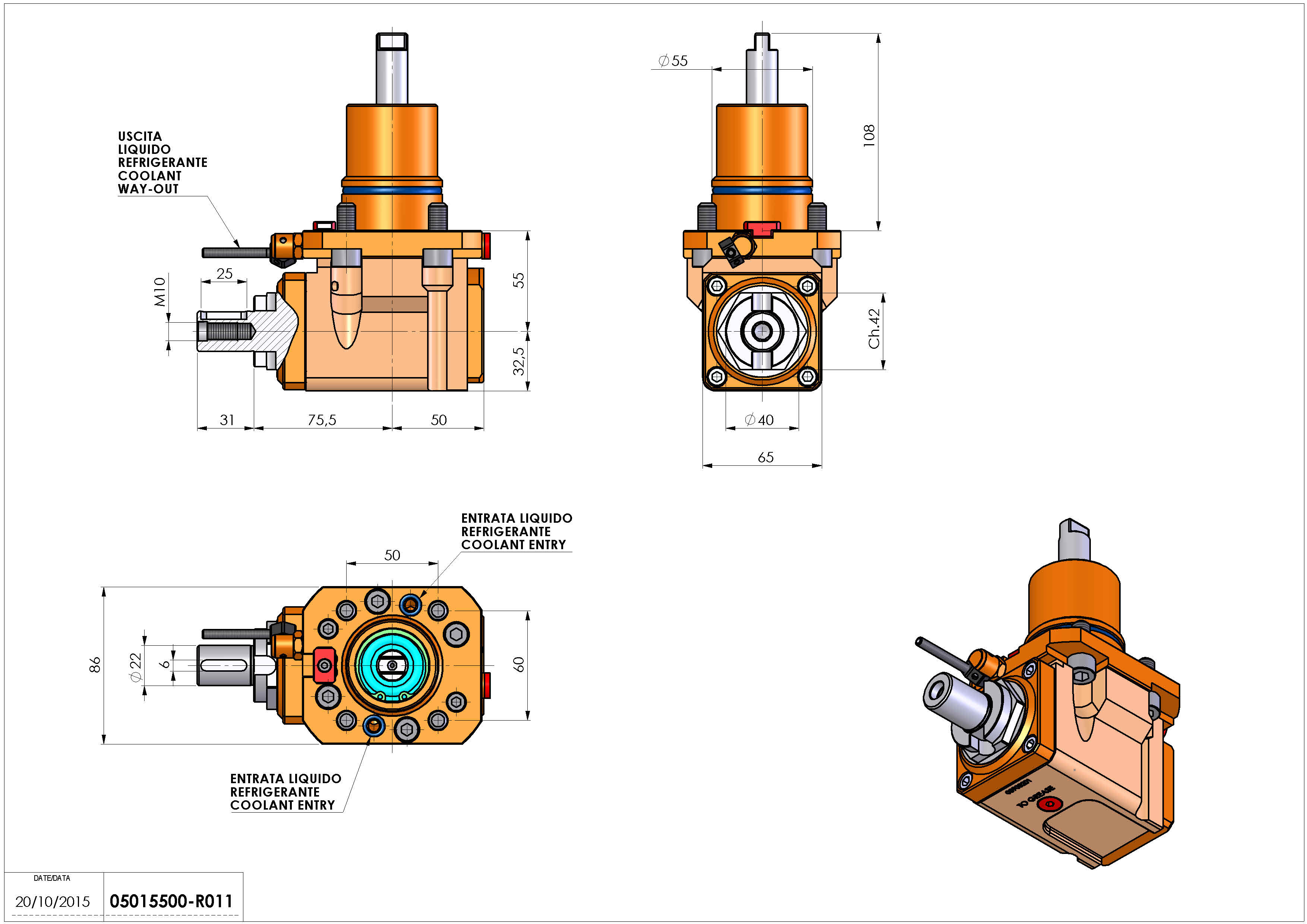 Technical image - LT-A D55 DIN138-22 H55 NK.