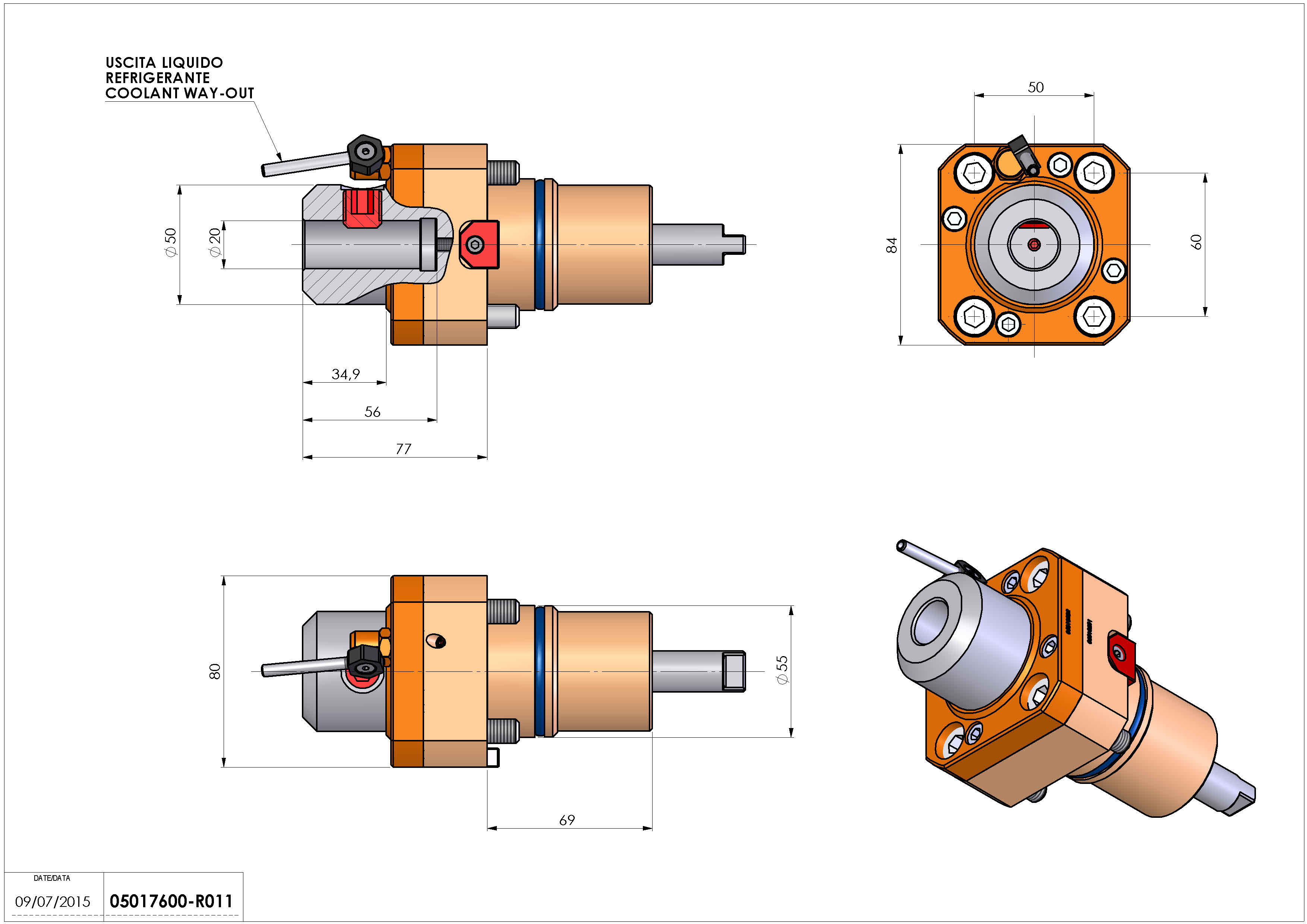 Technical image - LT-S D55 WELDON20 H77 NK.