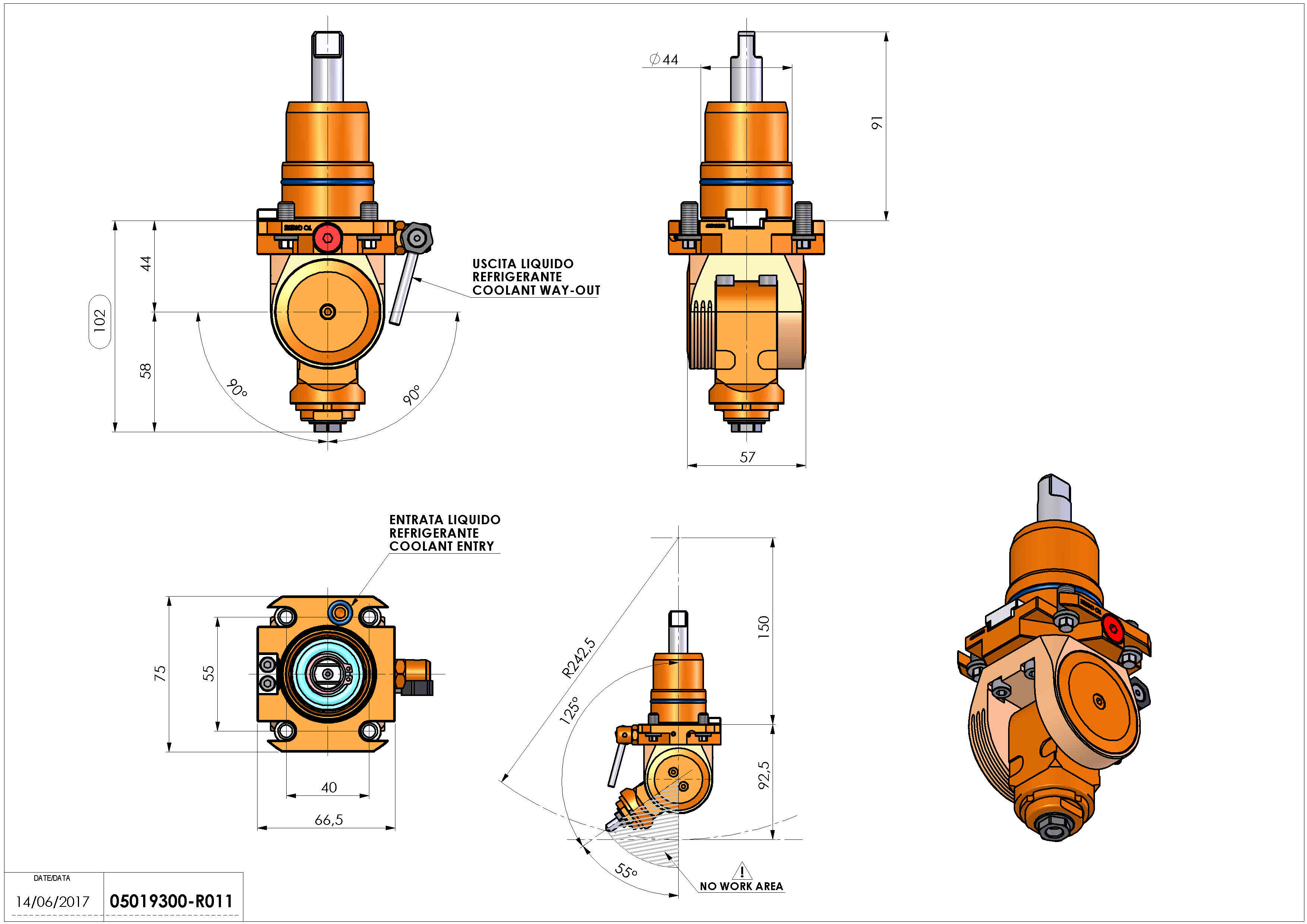 Technical image - LT-T D44 ER11F H44-100.