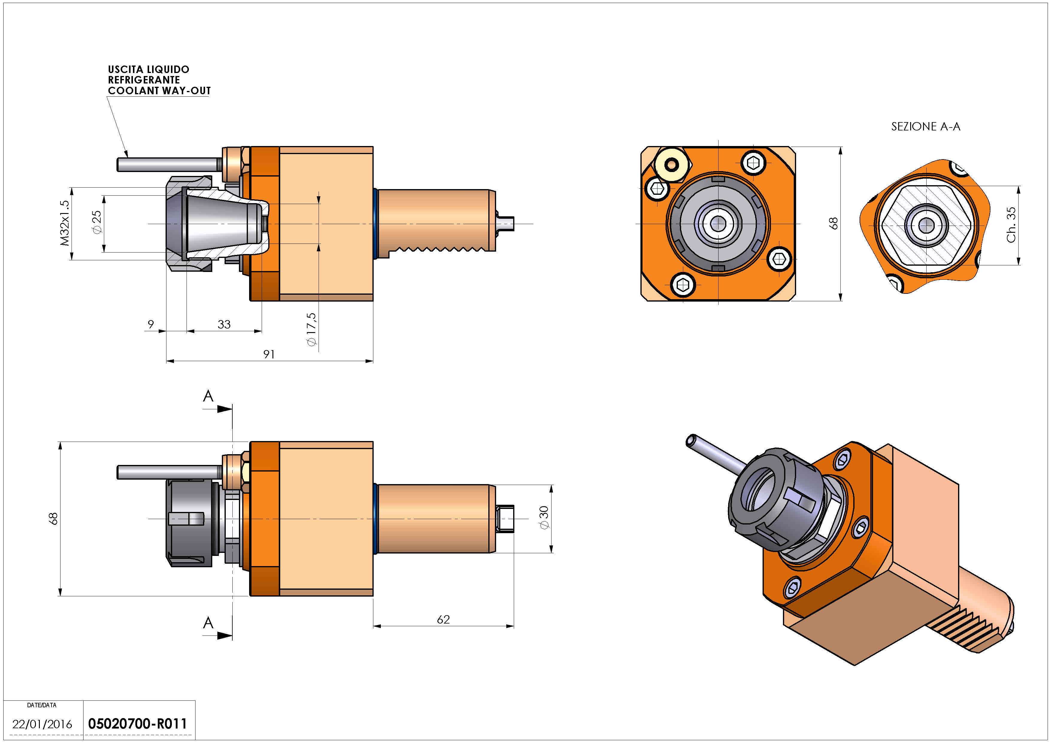 Technical image - LT-S VDI30 ER25 H82 TAKAMAZ.