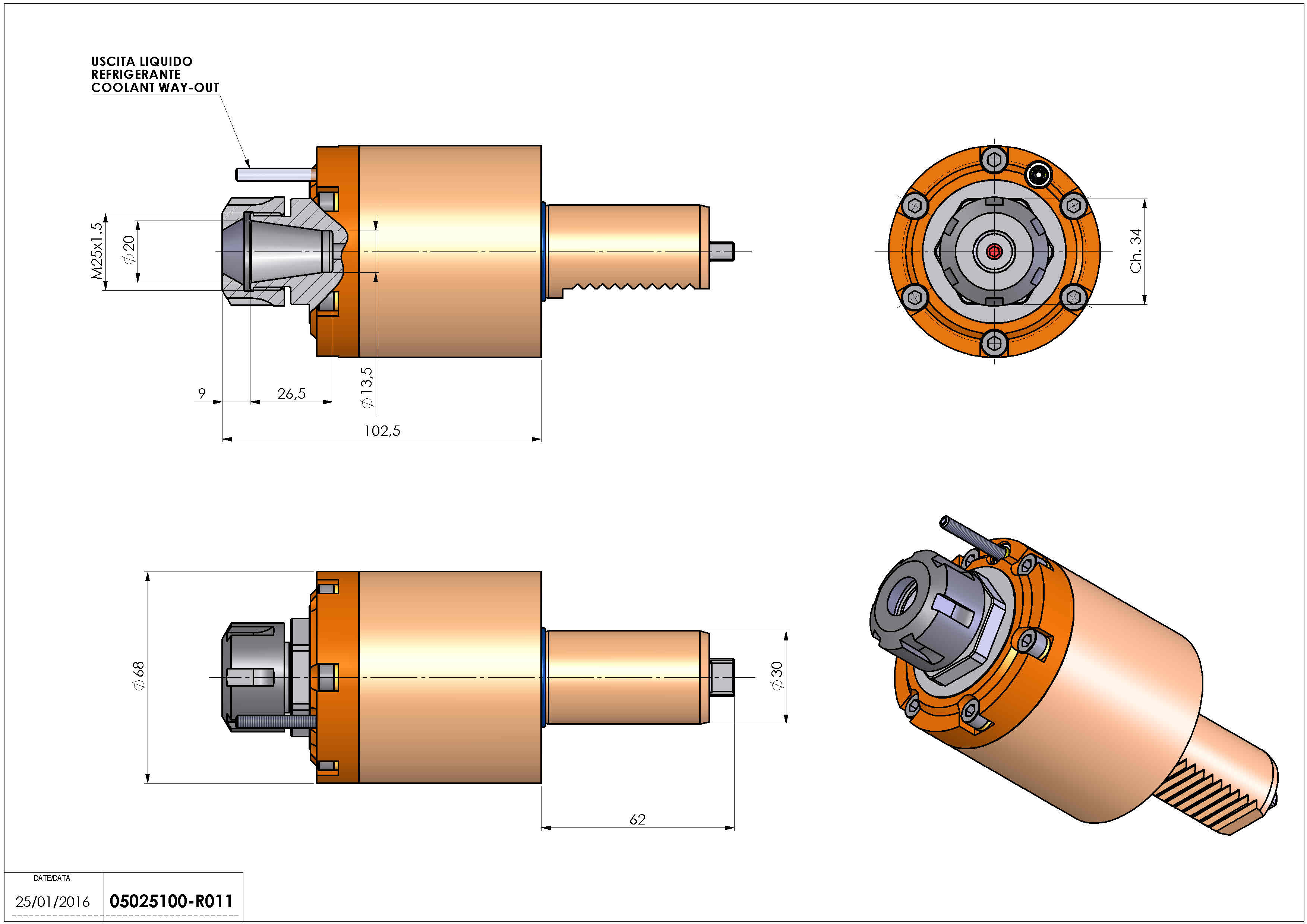 Technical image - LT-S VDI30 ER20 H100 TZ.