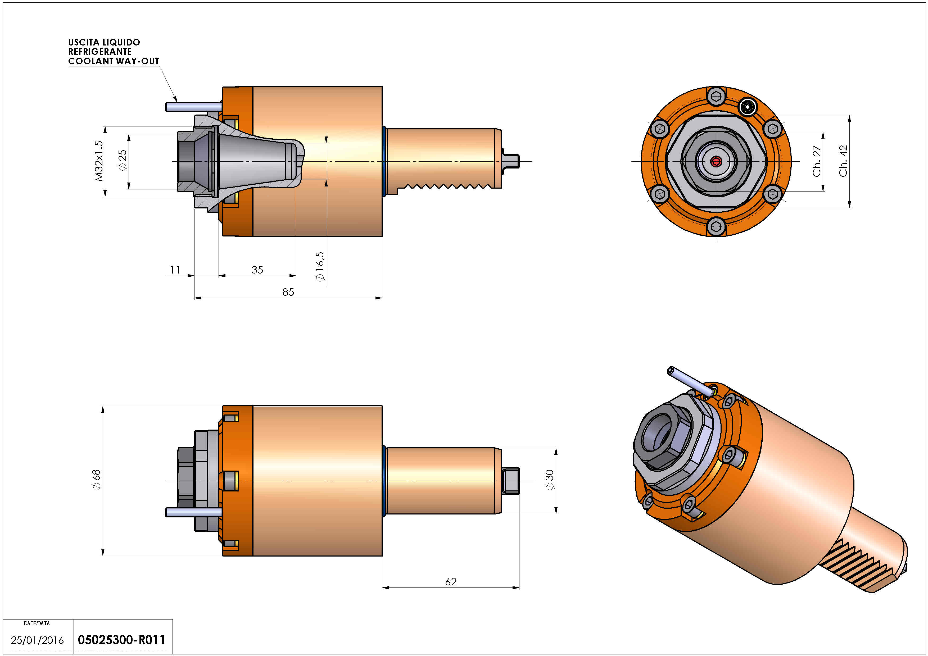 Technical image - LT-S VDI30 ER25F H85 TZ.