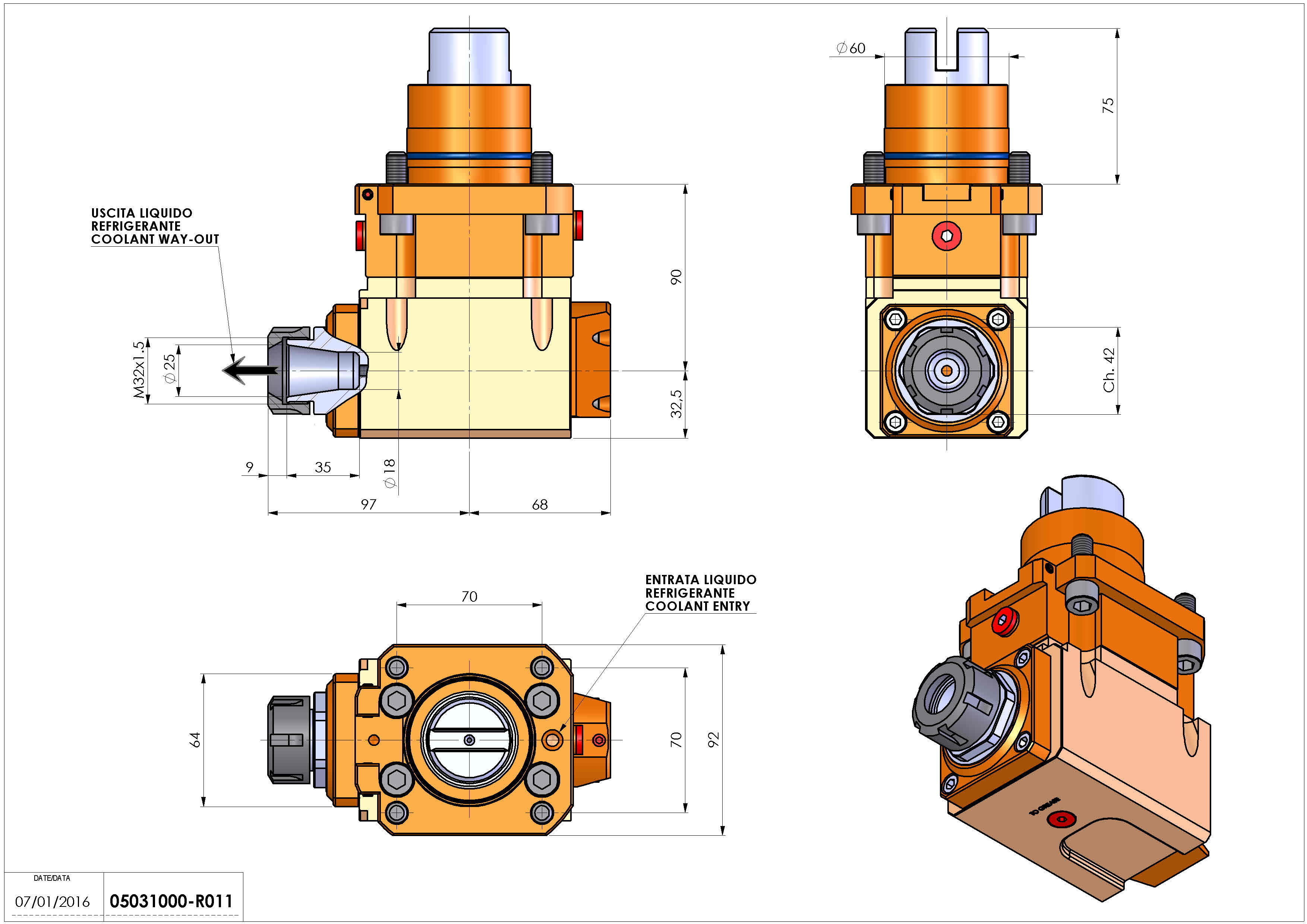 Technical image - LT-A D60 ER25 L 1:2 RF H90 TW.