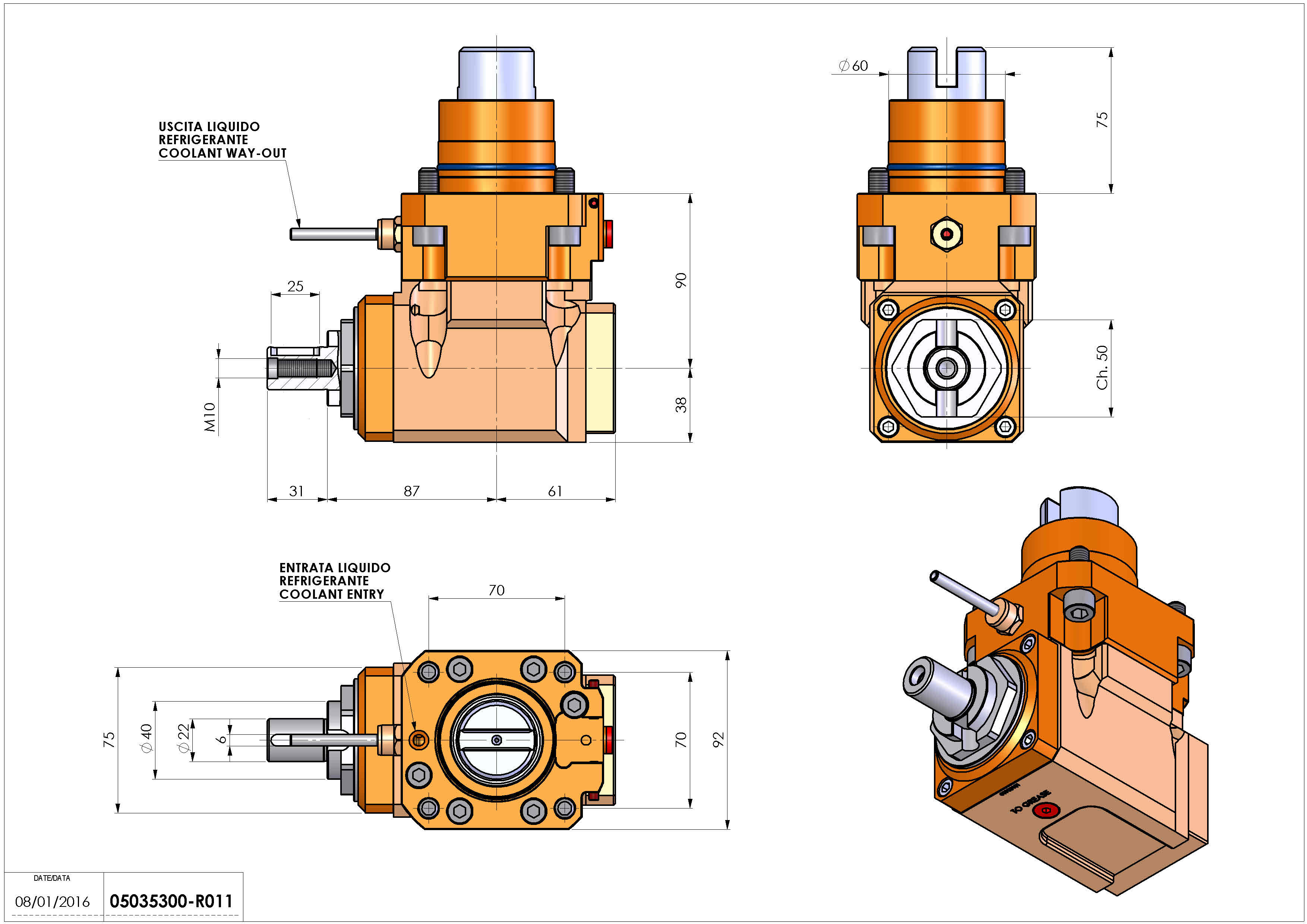 Technical image - LT-A D60 DIN138-22 R H90 TW.
