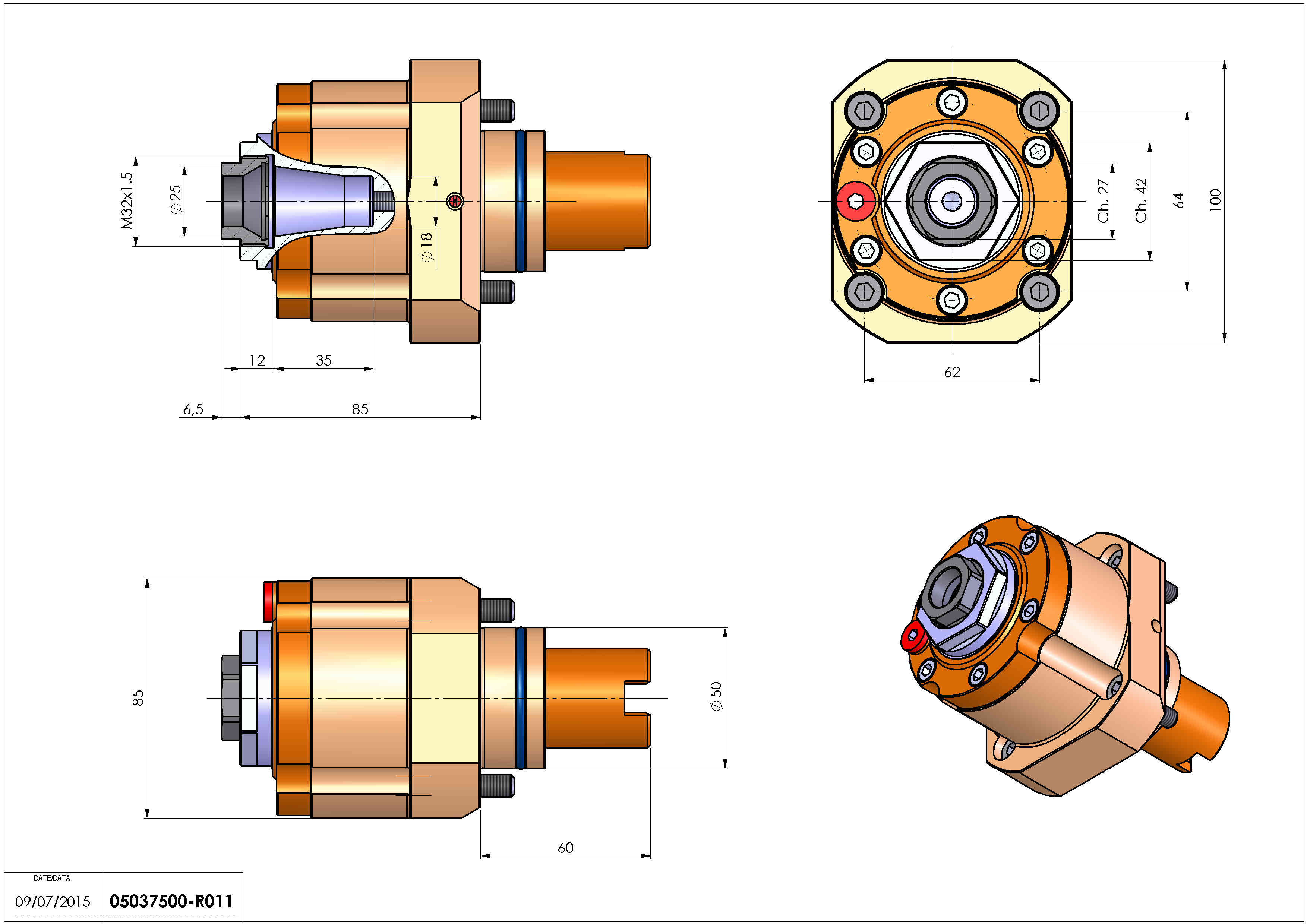 Technical image - LT-S D50 ER25F RF H85.