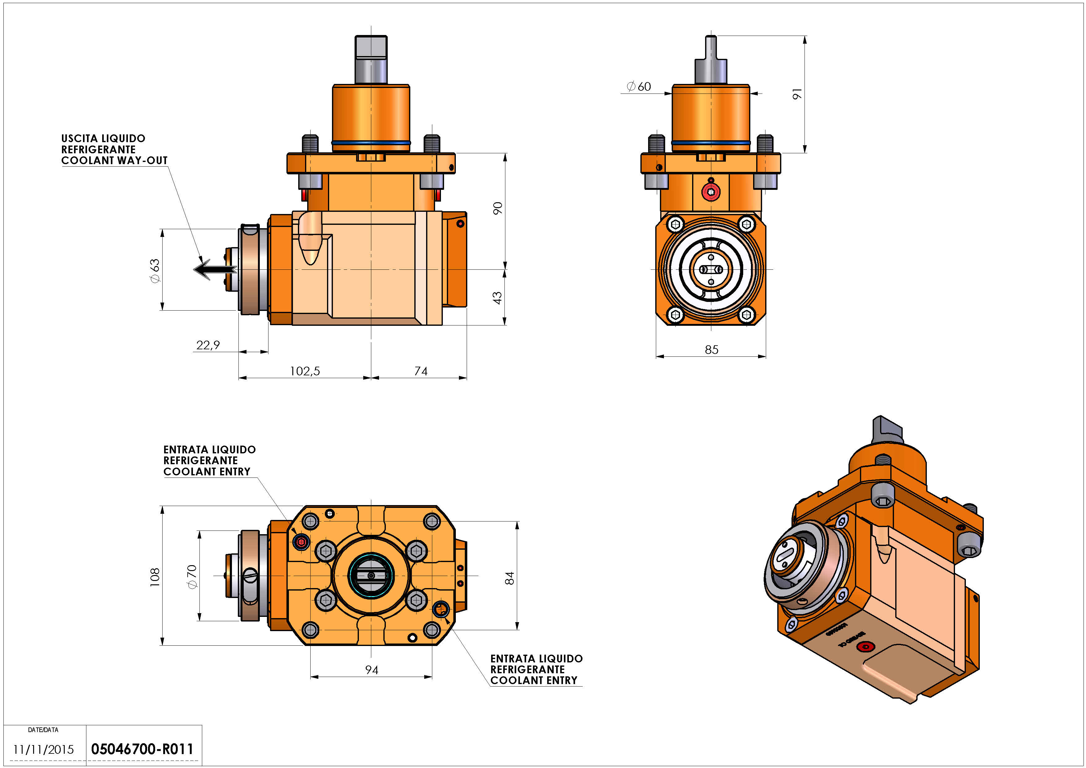 Technical image - LT-A D60 HSK63 LR HS HRF H90.