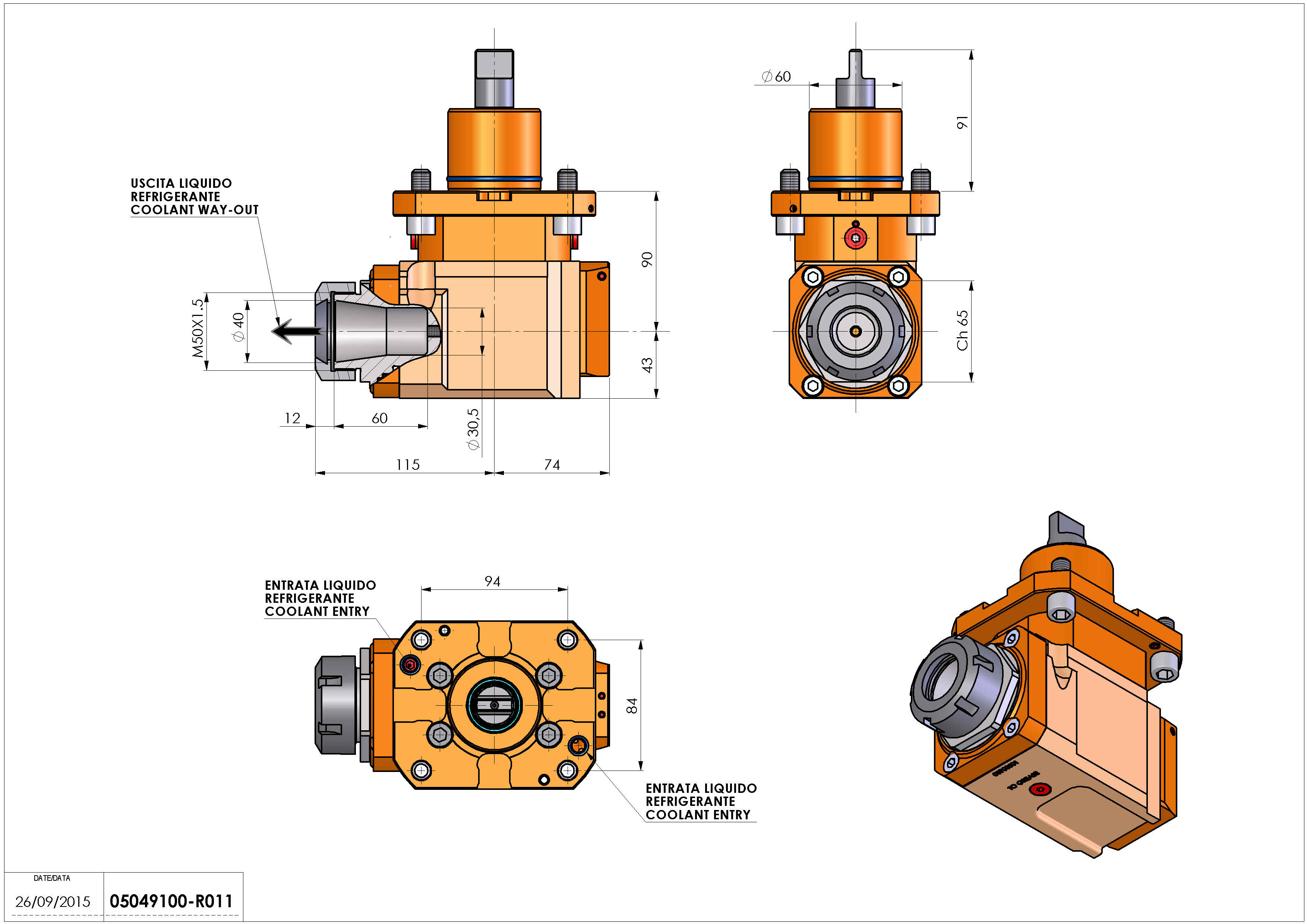 Technical image - LT-A D60 ER40 LR RF H90.