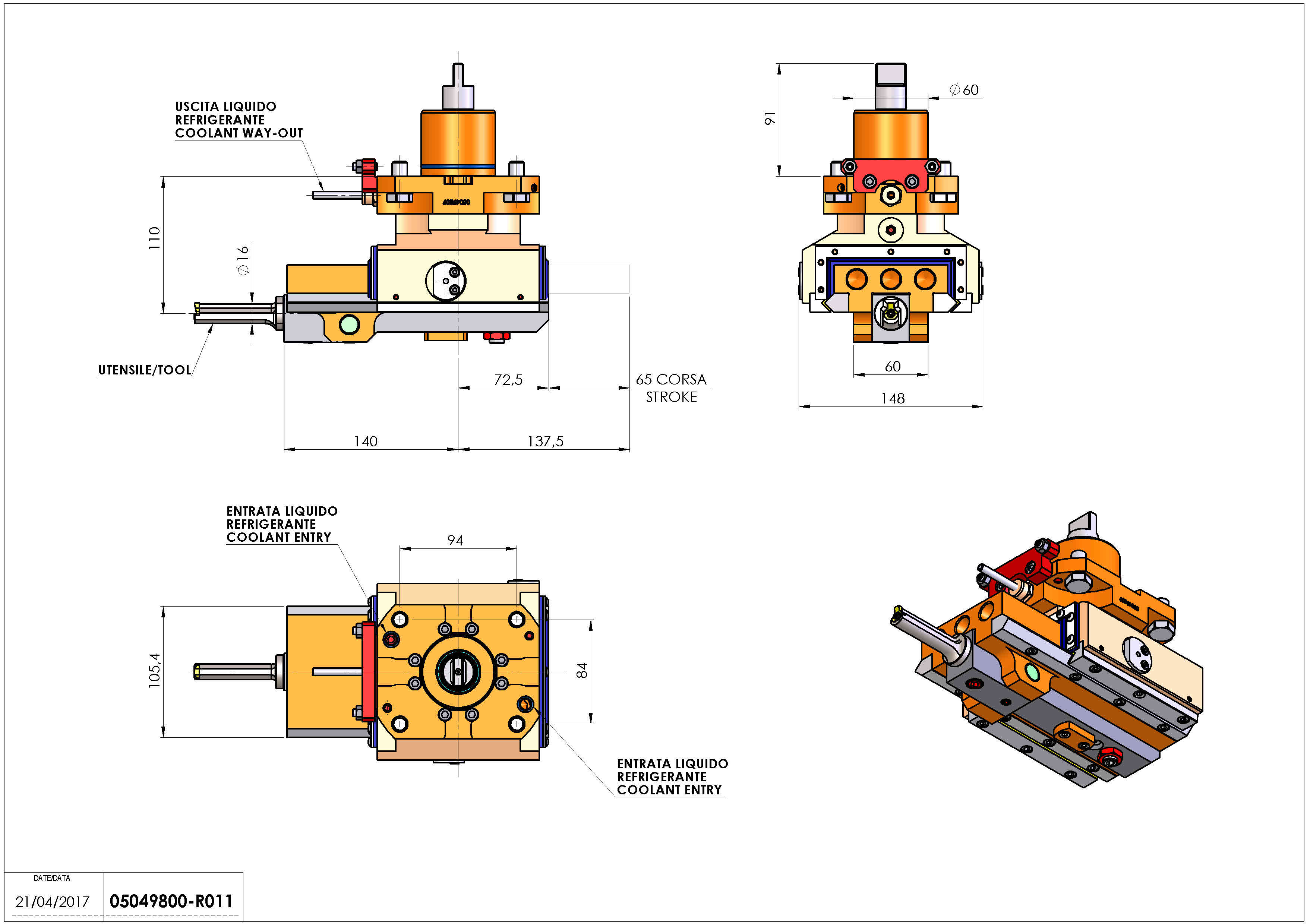 Technical image - LT-A ST65 D60 C16 H110 MS.