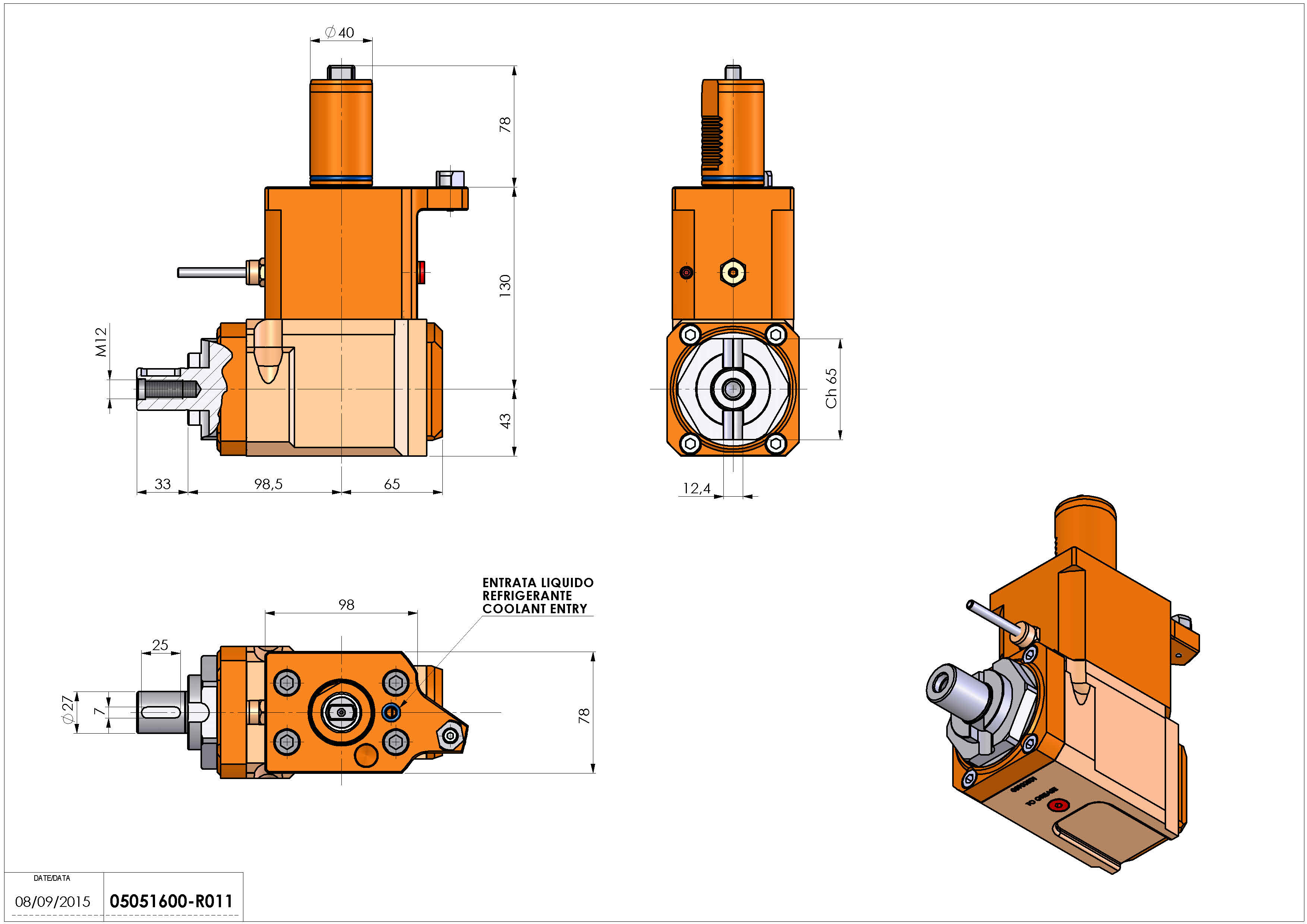 Technical image - LT-A VDI40 DIN138-27 L H130 MZ.
