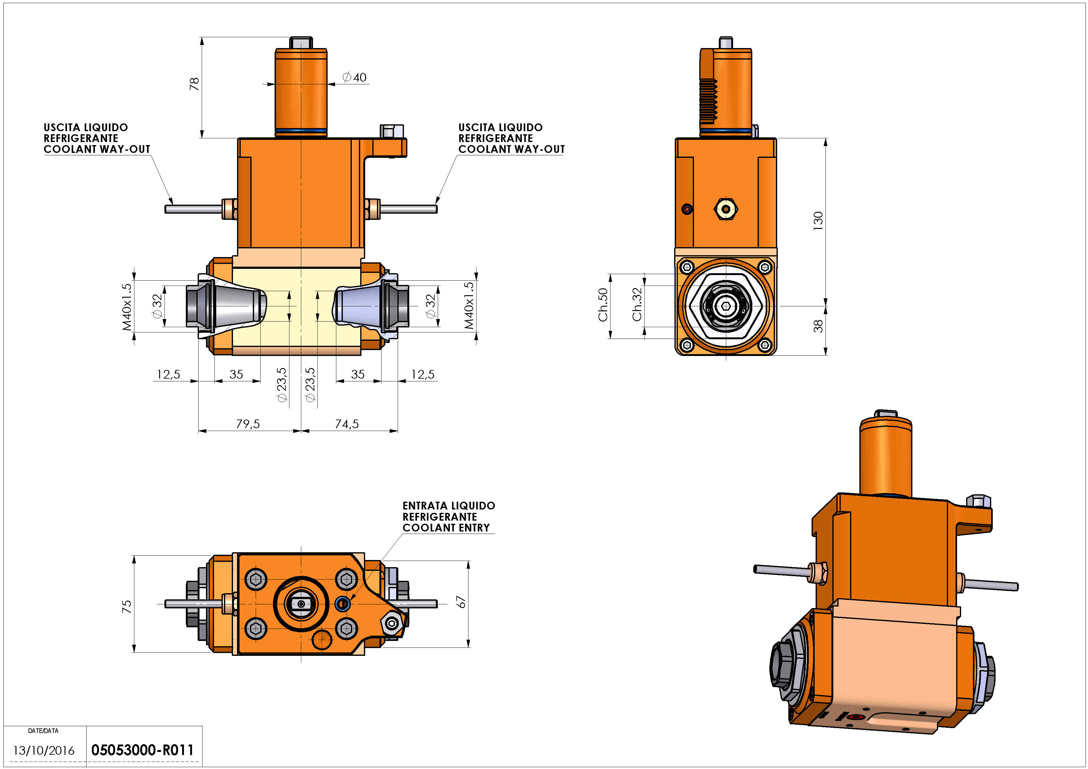 Technical image - LT-A VDI40 ER32F-32F L H130 MZ.