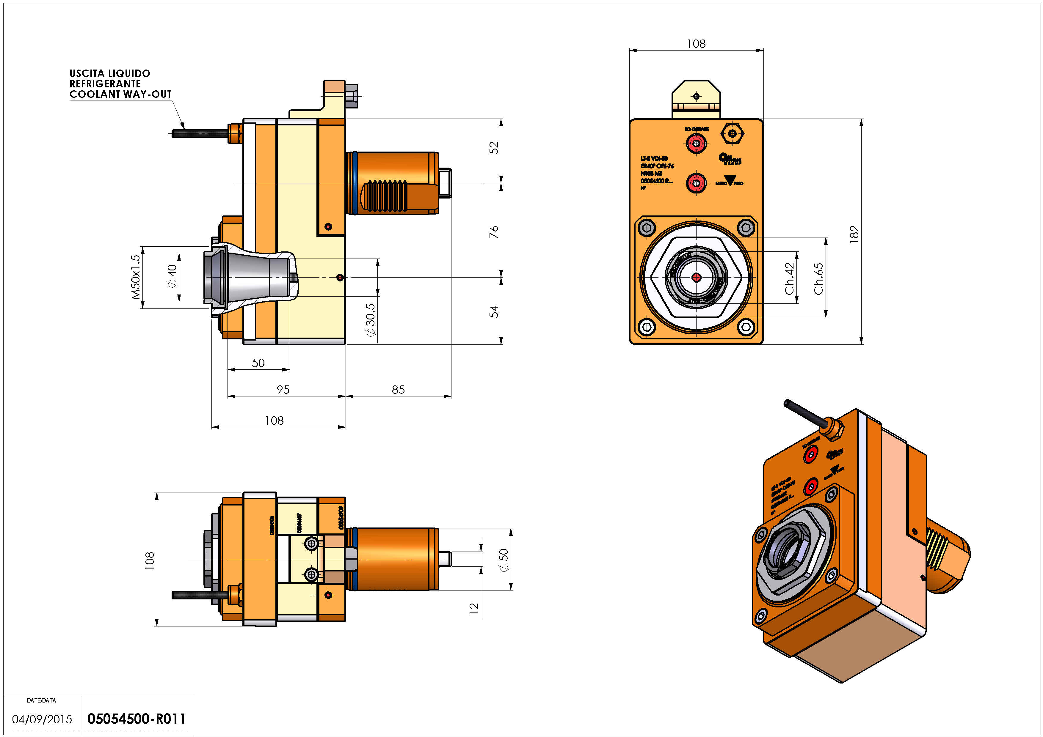 Technical image - LT-S VDI50 ER40F OFS76 H108MZ.