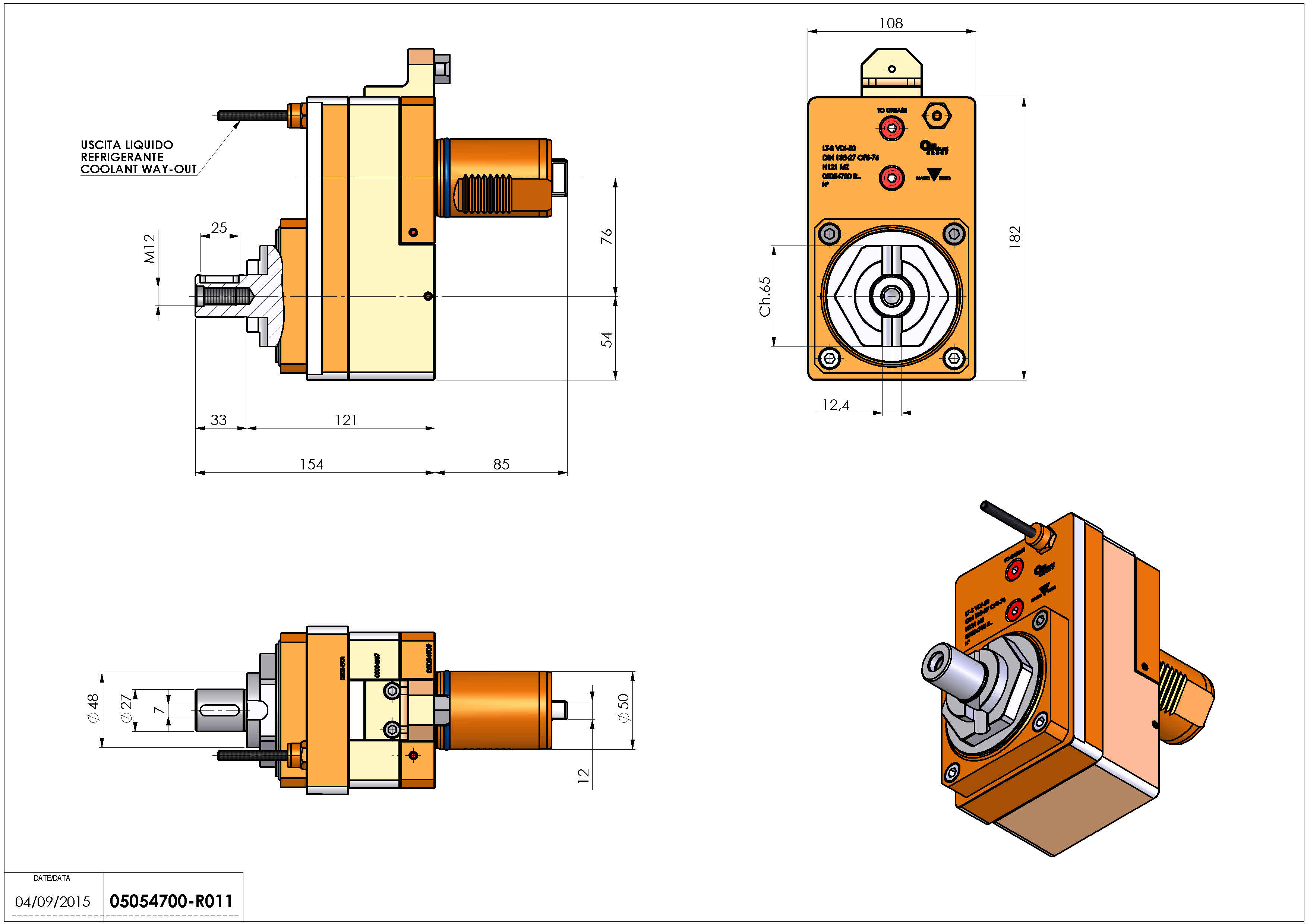 Technical image - LT-S VDI50 DIN27 OFS76 H121 MZ.