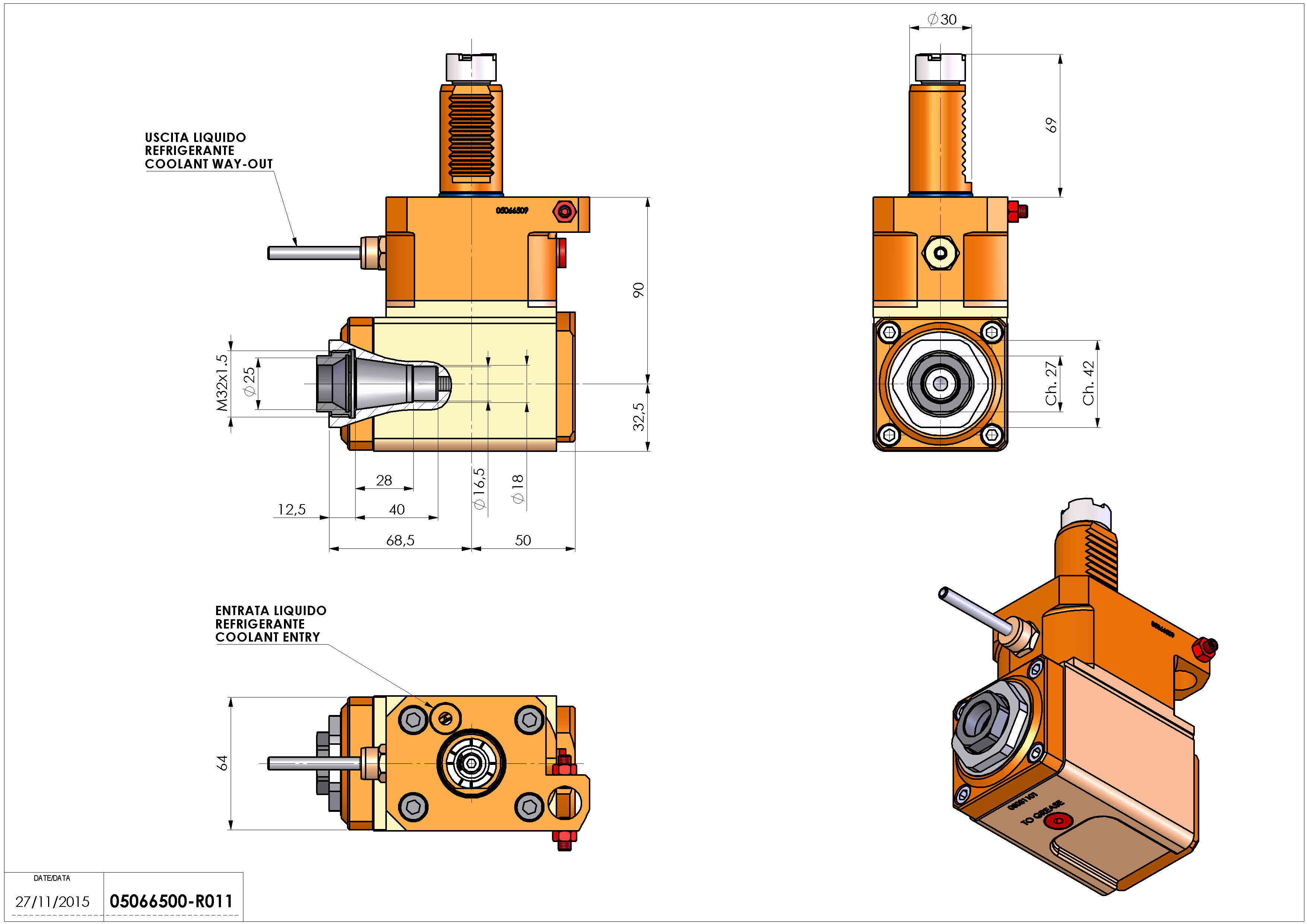 Technical image - LT-A VDI30 ER25F R H90 OK.