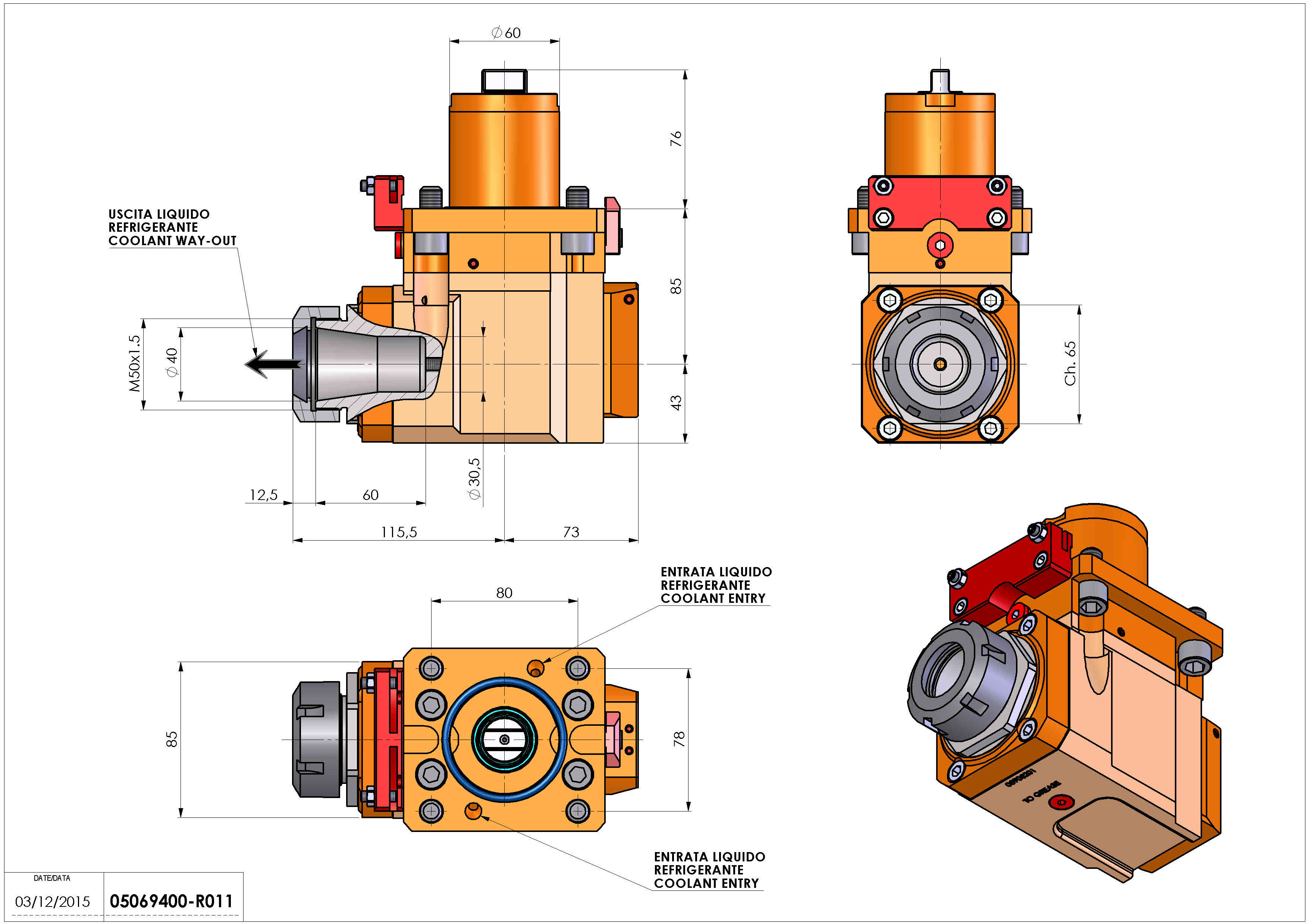 Technical image - LT-A D60 ER40 RF H85 OK OKUMA LB-300 MW MWY.