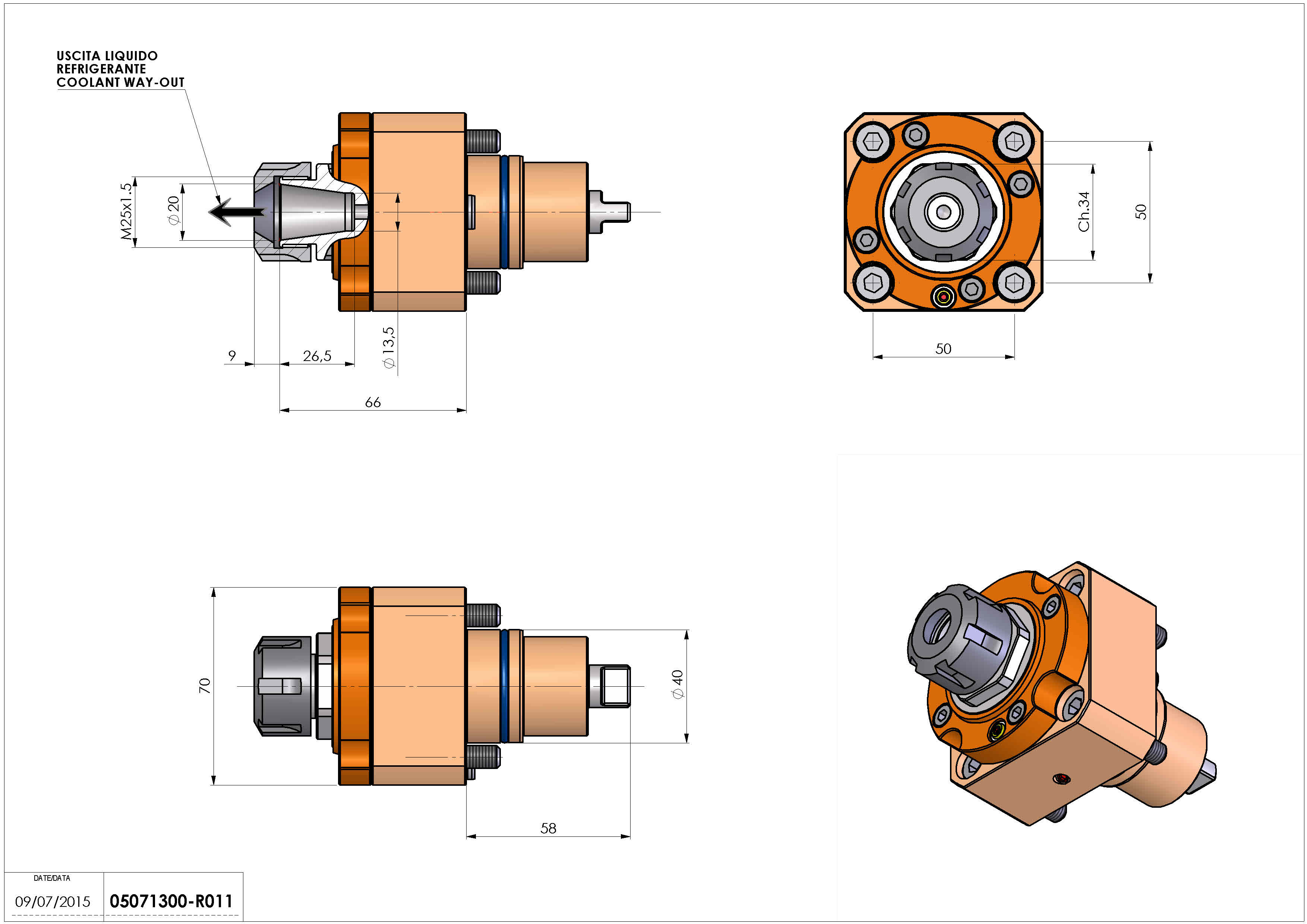 Technical image - LT-S D40 ER20 RF H75 BI.
