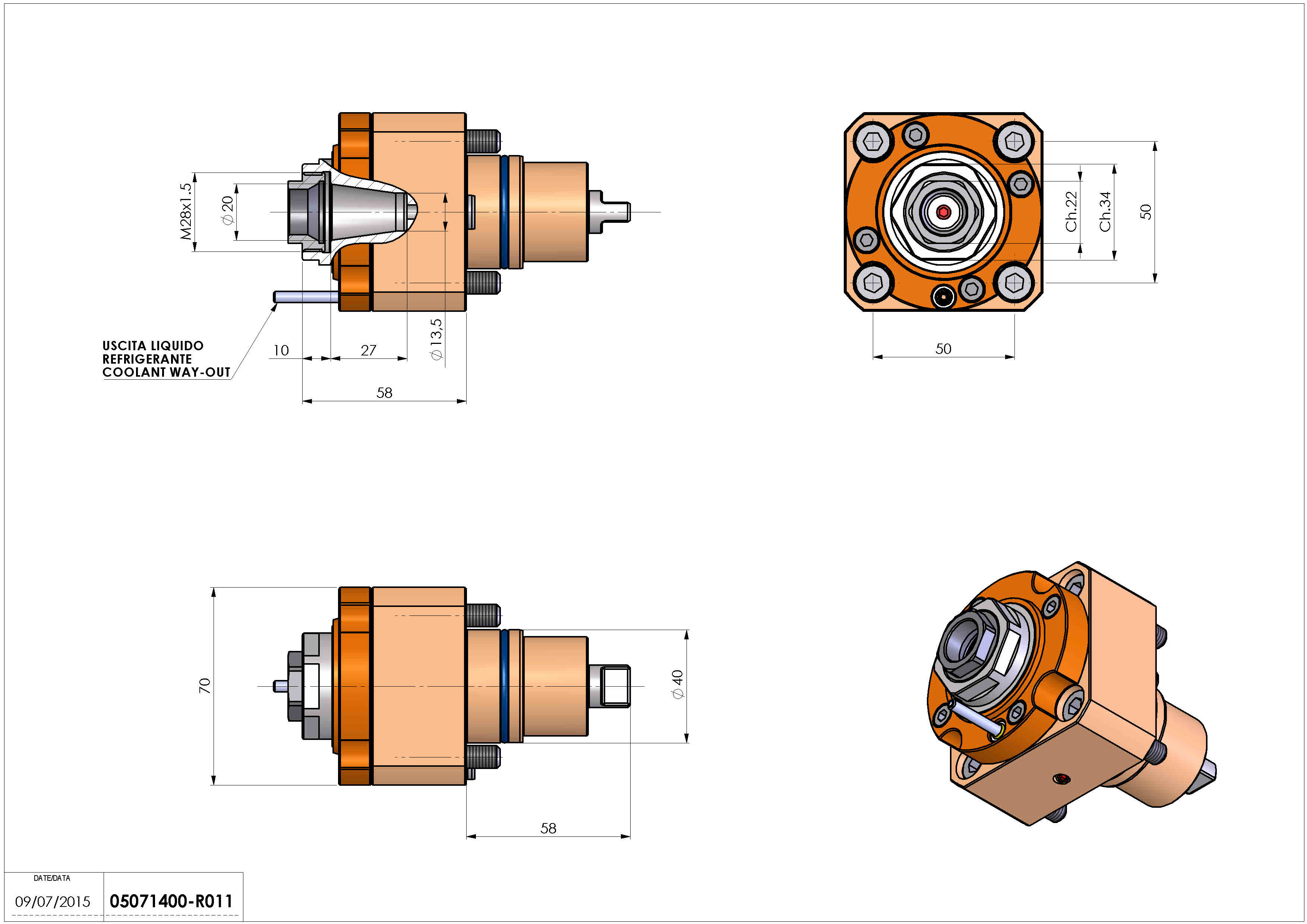 Technical image - LT-S D40 ER20F H58 BI.