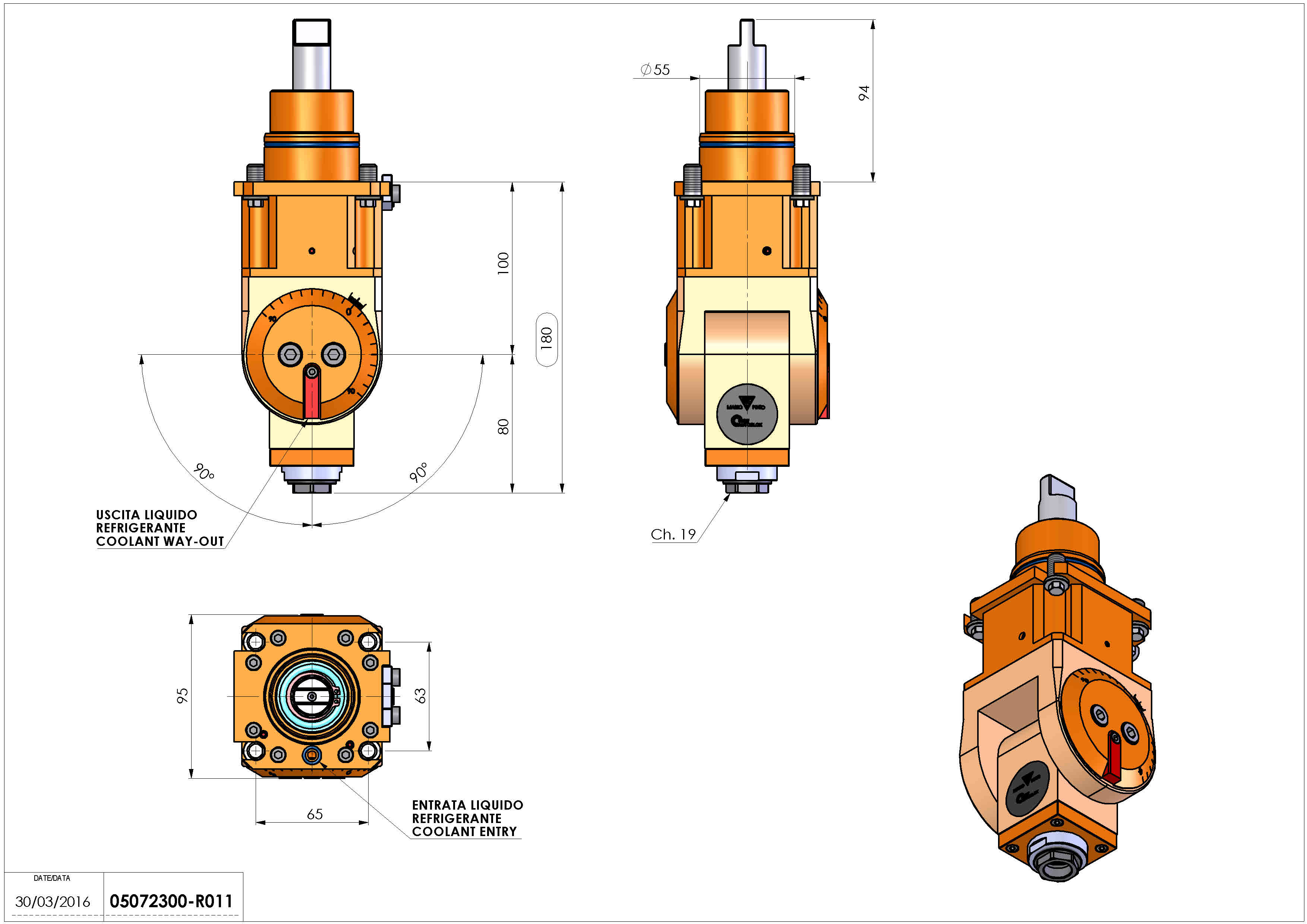 Technical image - LT-T D55 ER20F H100-180 BI.