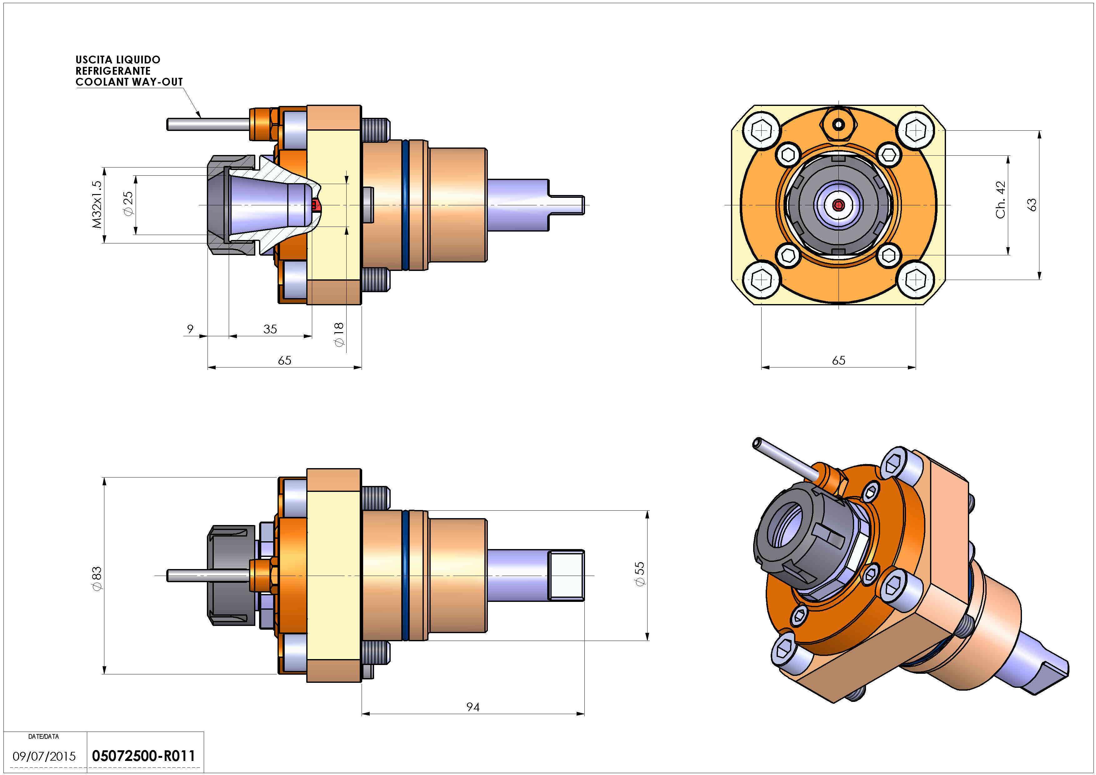 Technical image - LT-S D55 ER25 H65 BI.