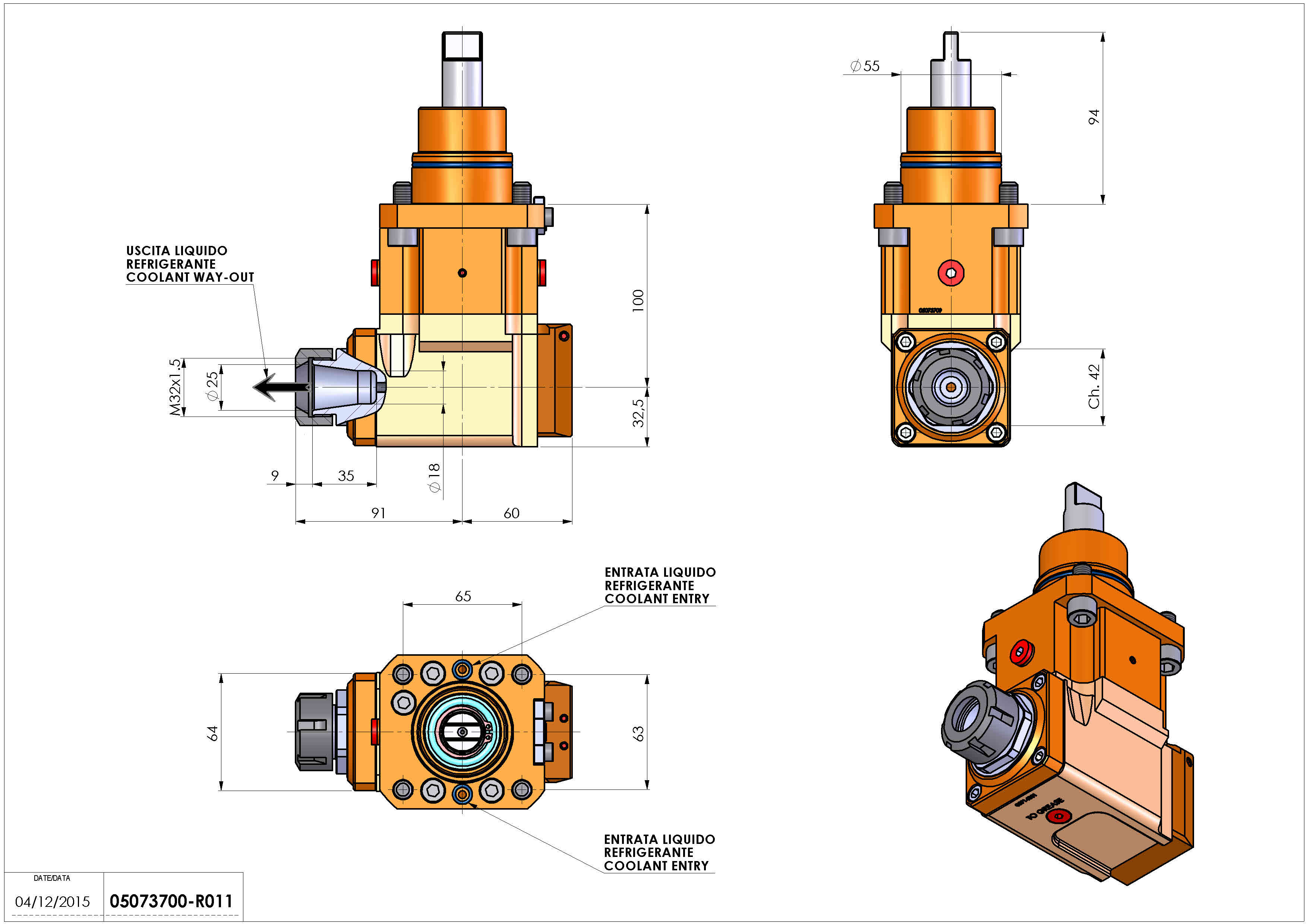 Technical image - LT-A D55 ER25 LR RF H100 BI.