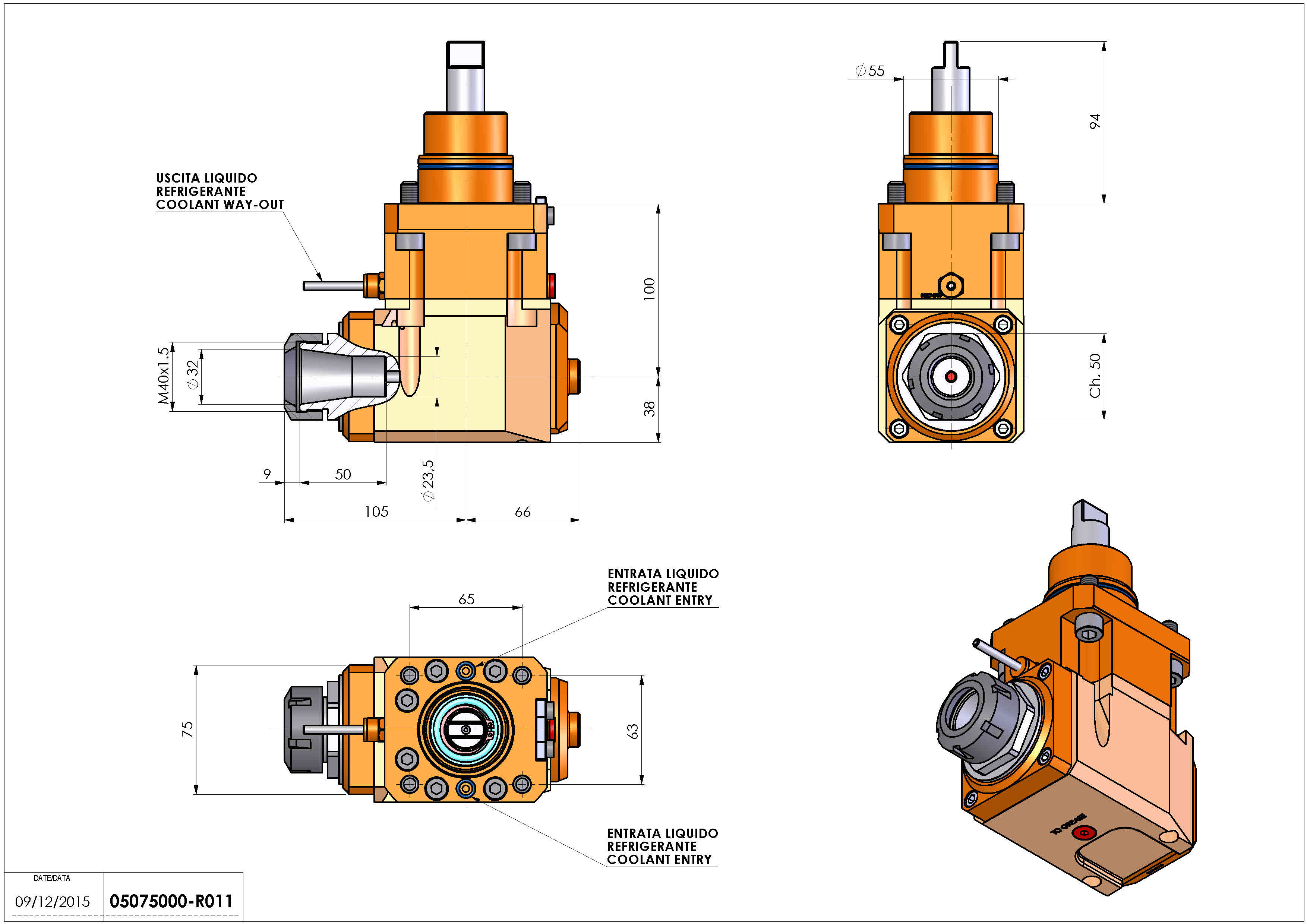 Technical image - LT-A D55 ER32 LR H100 BI.