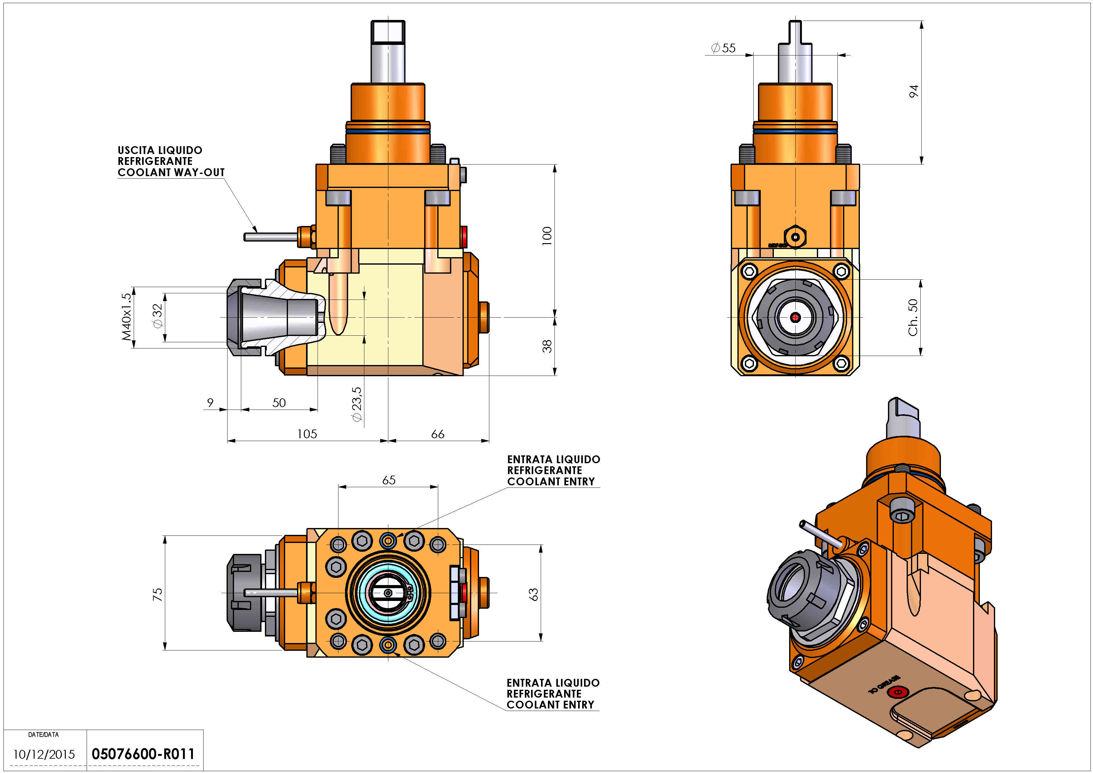 Technical image - LT-A D55 ER32 LR 2:1 H100 BI.