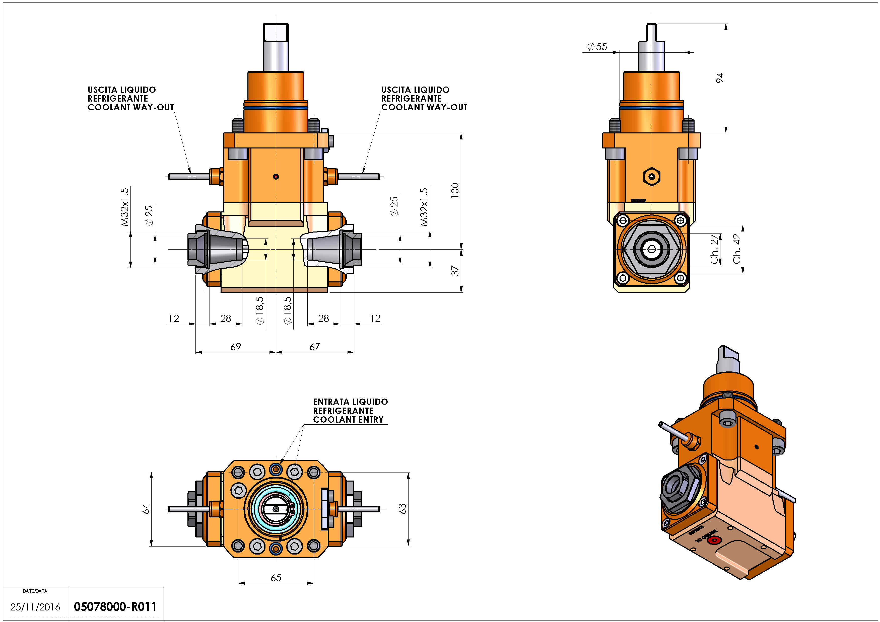 Technical image - LT-A D55 ER25F-25F H100 BI.
