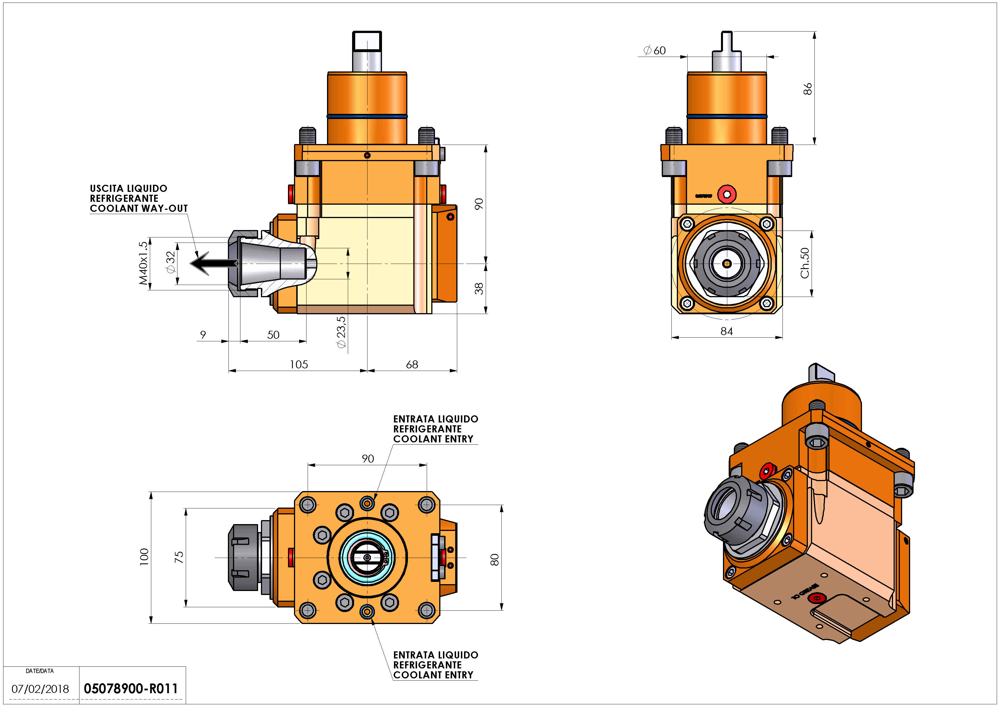 Technical image - LT-A D60 ER32 LR RF H90.