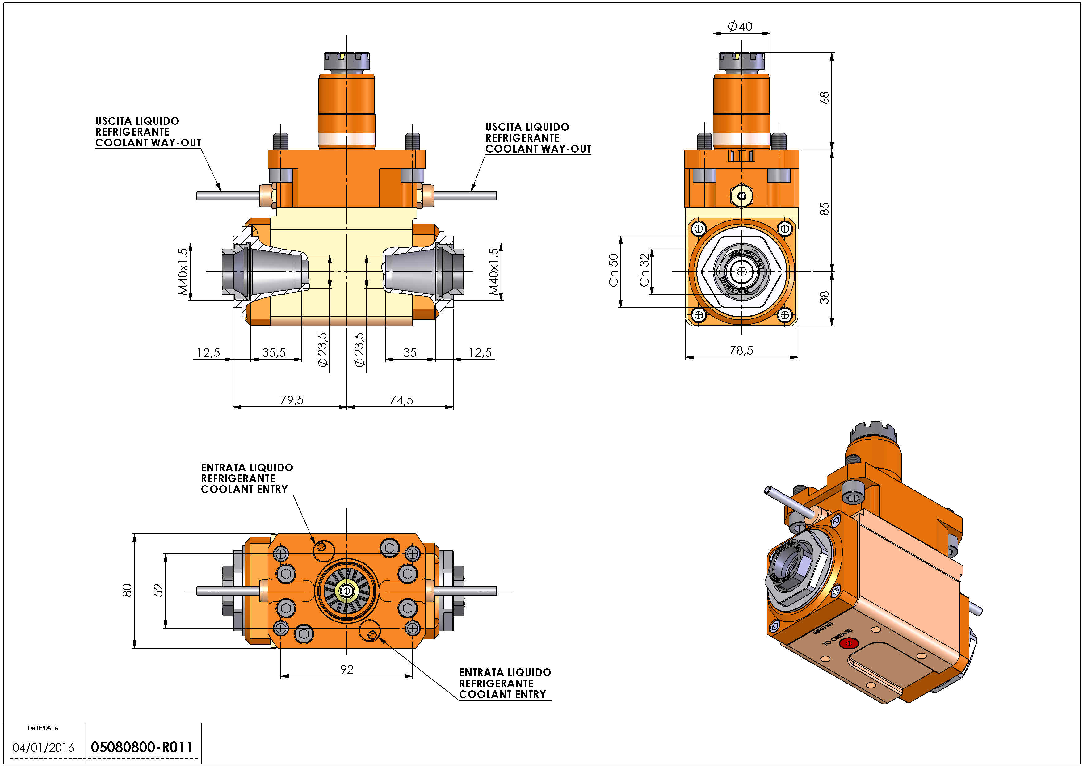 Technical image - LT-A D40 ER32-32-F L-R H85 AN.