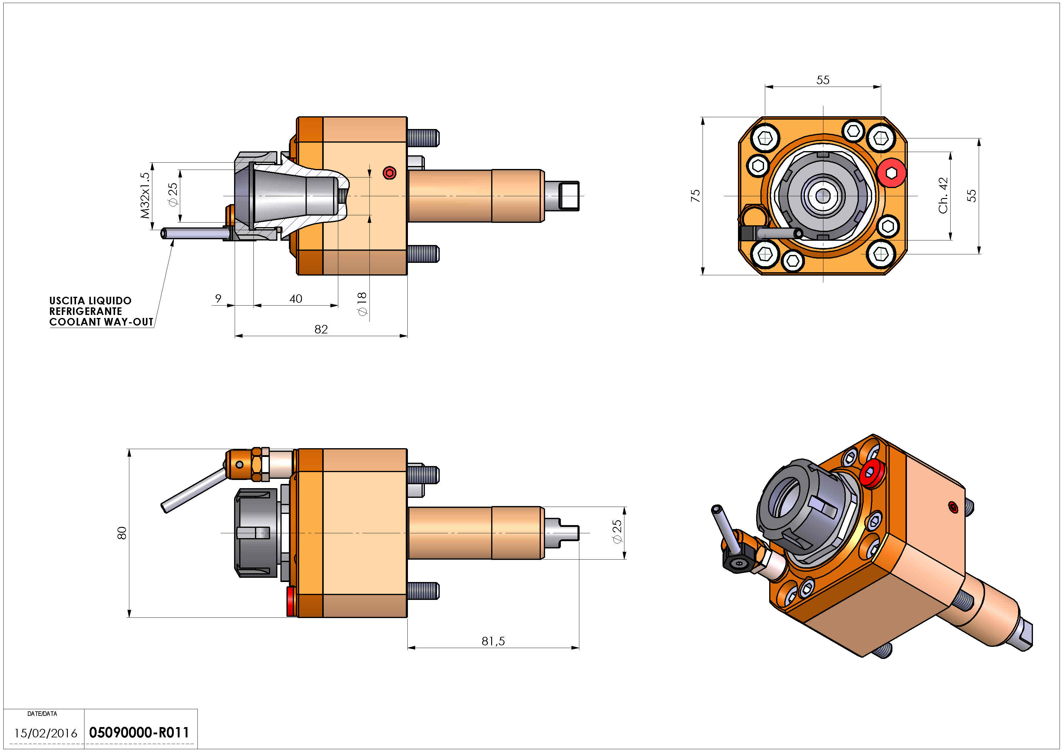 Technical image - LT-S D25 ER-25 H82 ROMI.