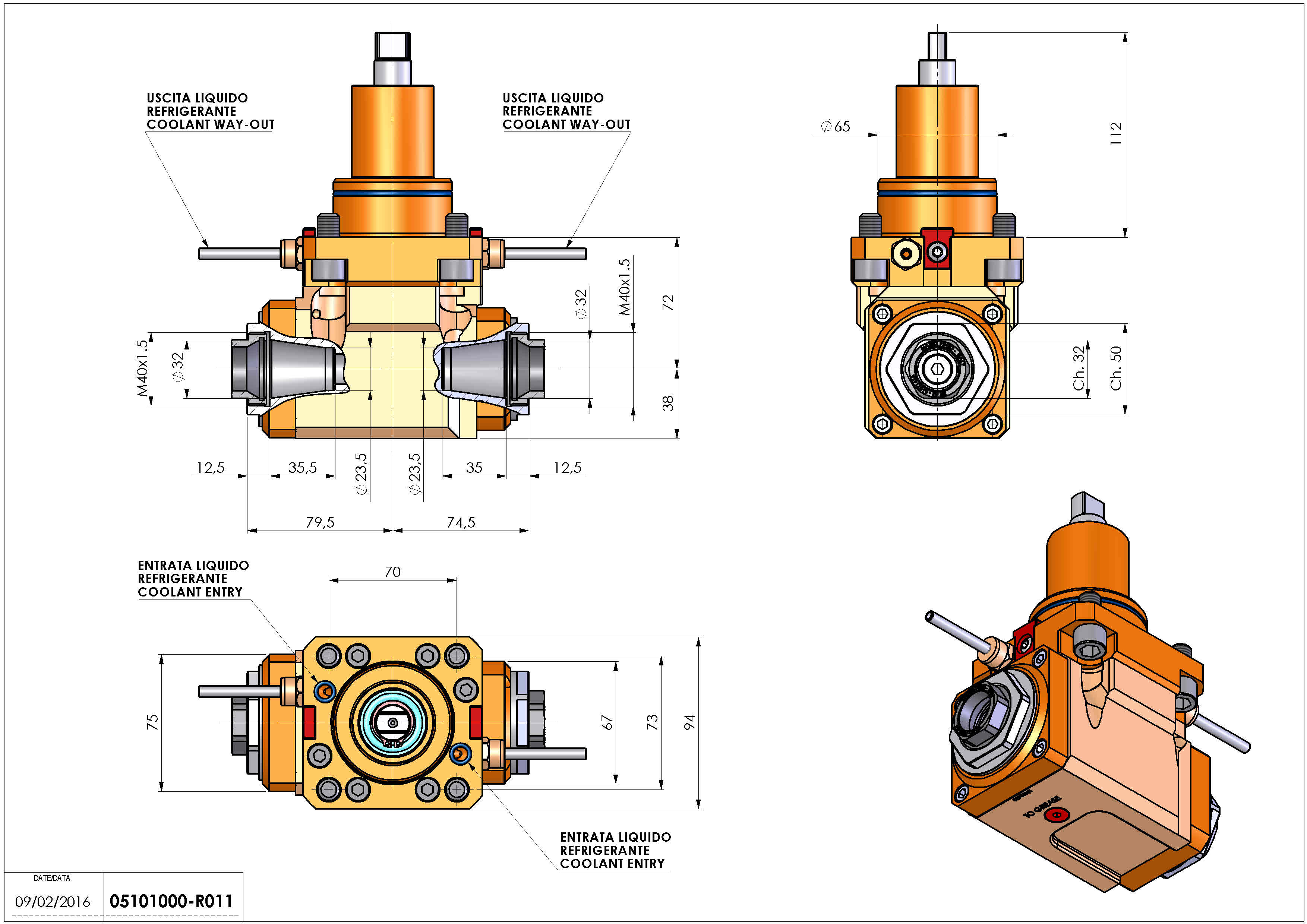 Technical image - LT-A BMT65 ER32F-32F H72 K-W.