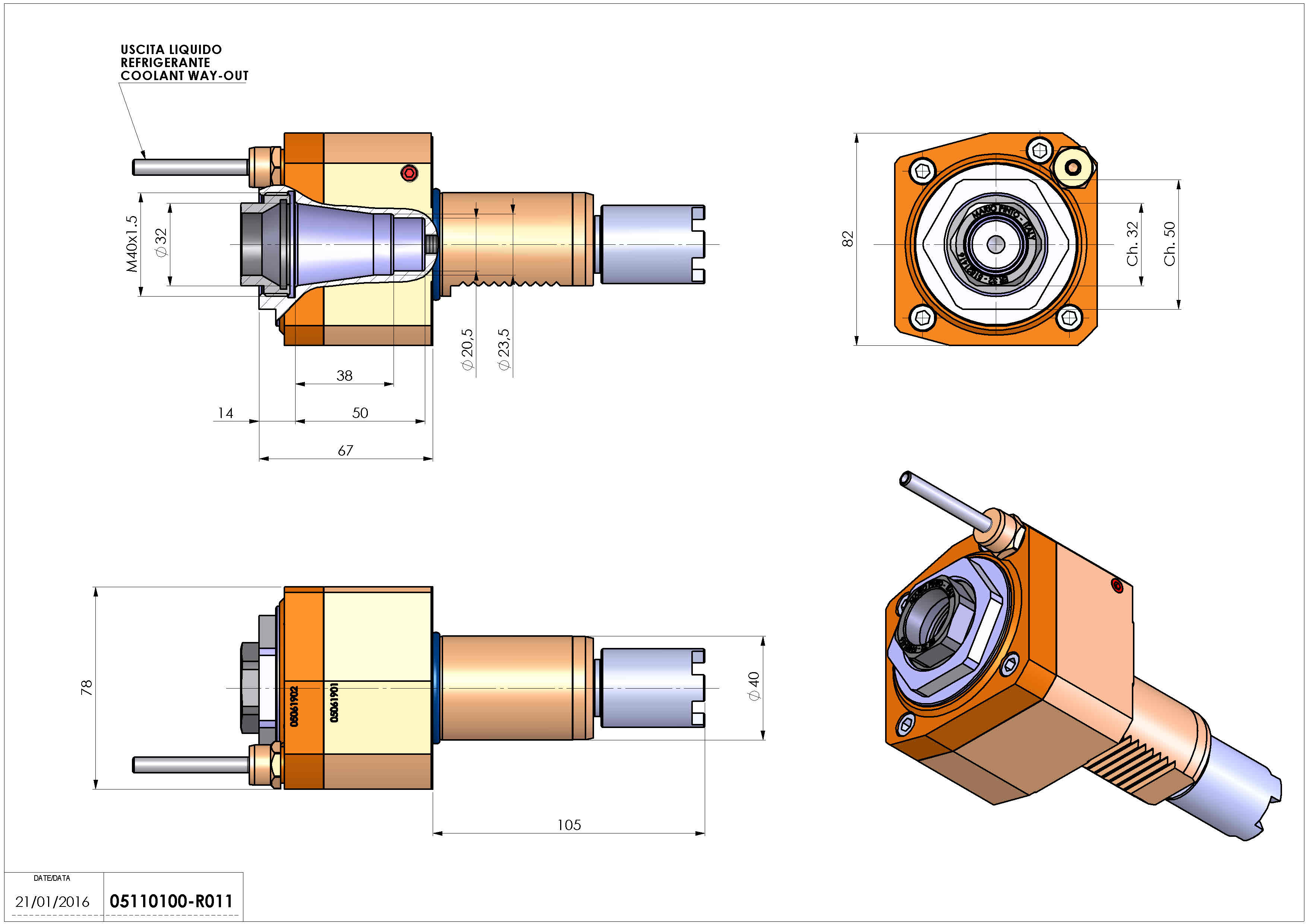 Technical image - LT-S VDI40 ER32F H53 HA.